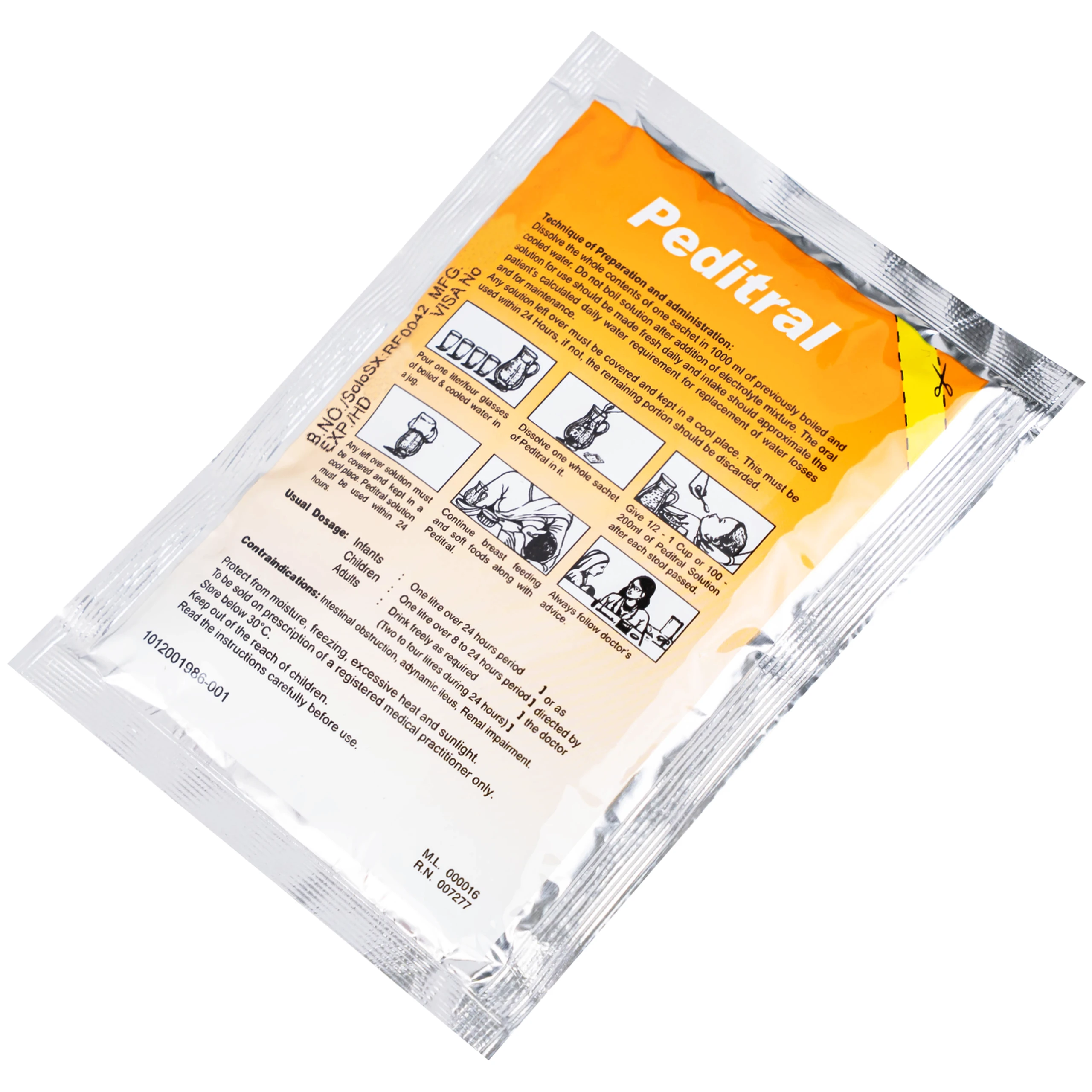 Thuốc Peditral (O.R.S.) Searle điều trị chứng mất nước, chất điện giải (20 gói)