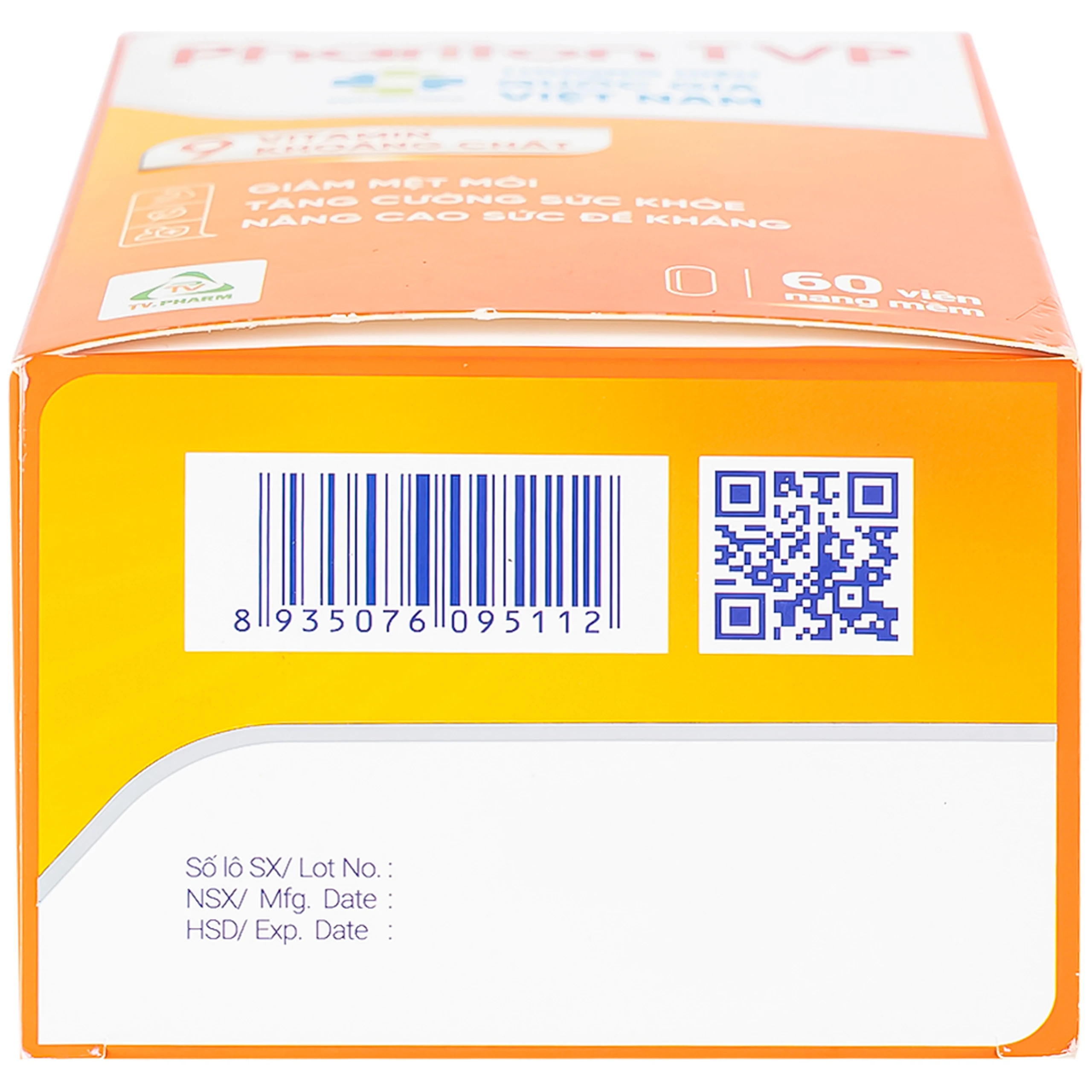 Viên nâng cao sức đề kháng Phariton TVP (12 vỉ x 5 viên)