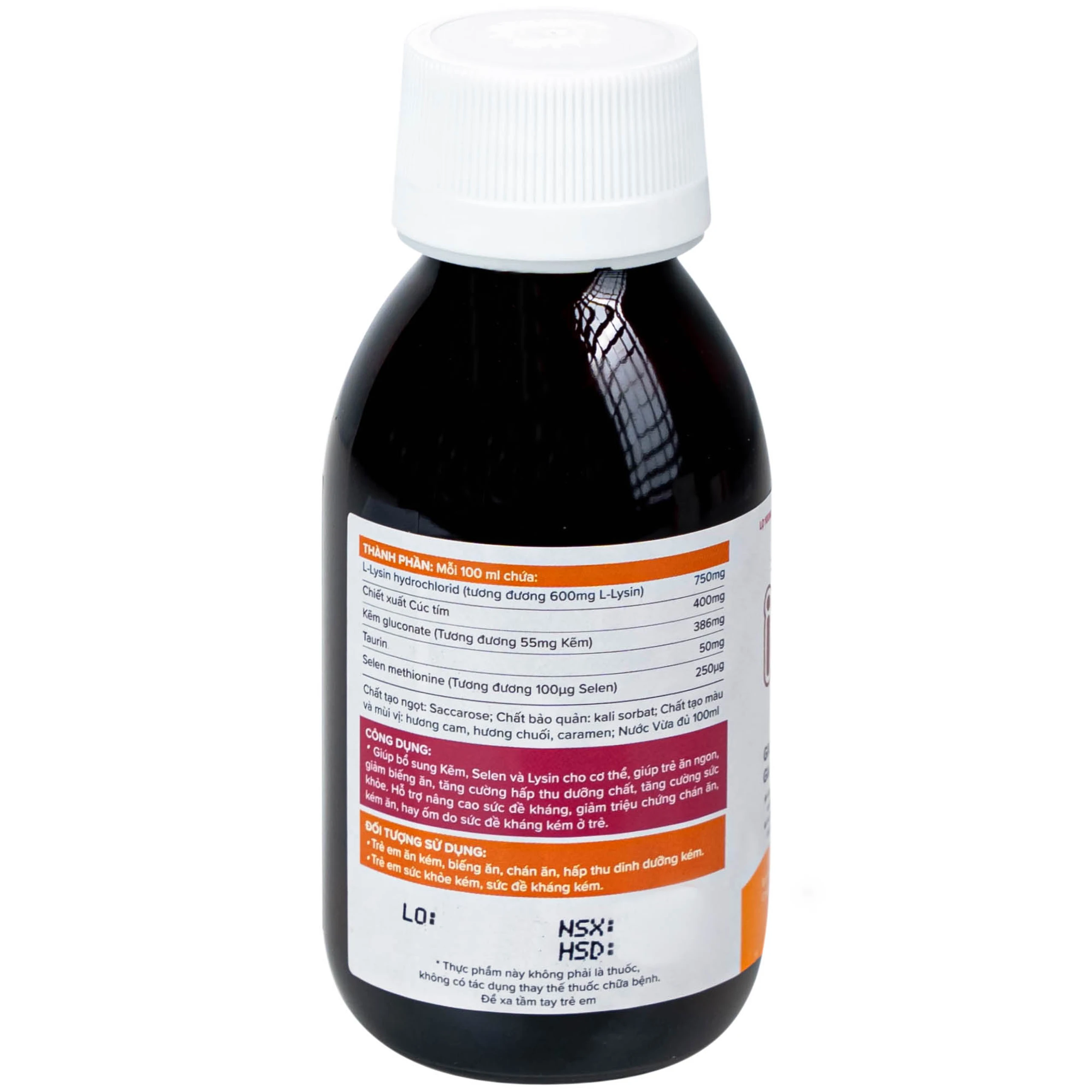 Siro giúp trẻ ăn ngon Ích Nhi Plus Nam Dược (100ml)