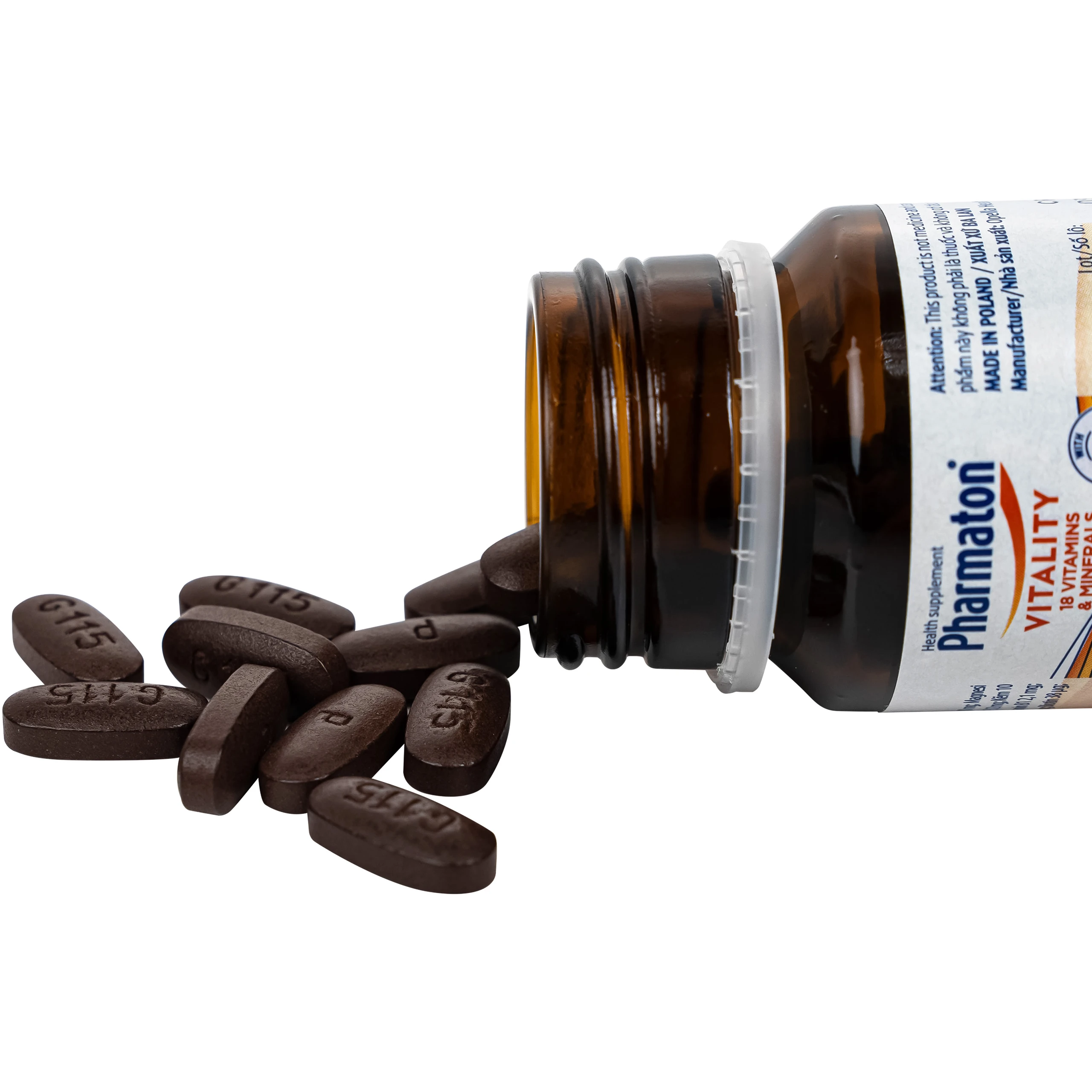 Viên uống bổ sung năng lượng Pharmaton Vitality Sanofi hỗ trợ cải thiện tình trạng mệt mỏi, căng thẳng, nâng cao sức đề kháng (30 viên)