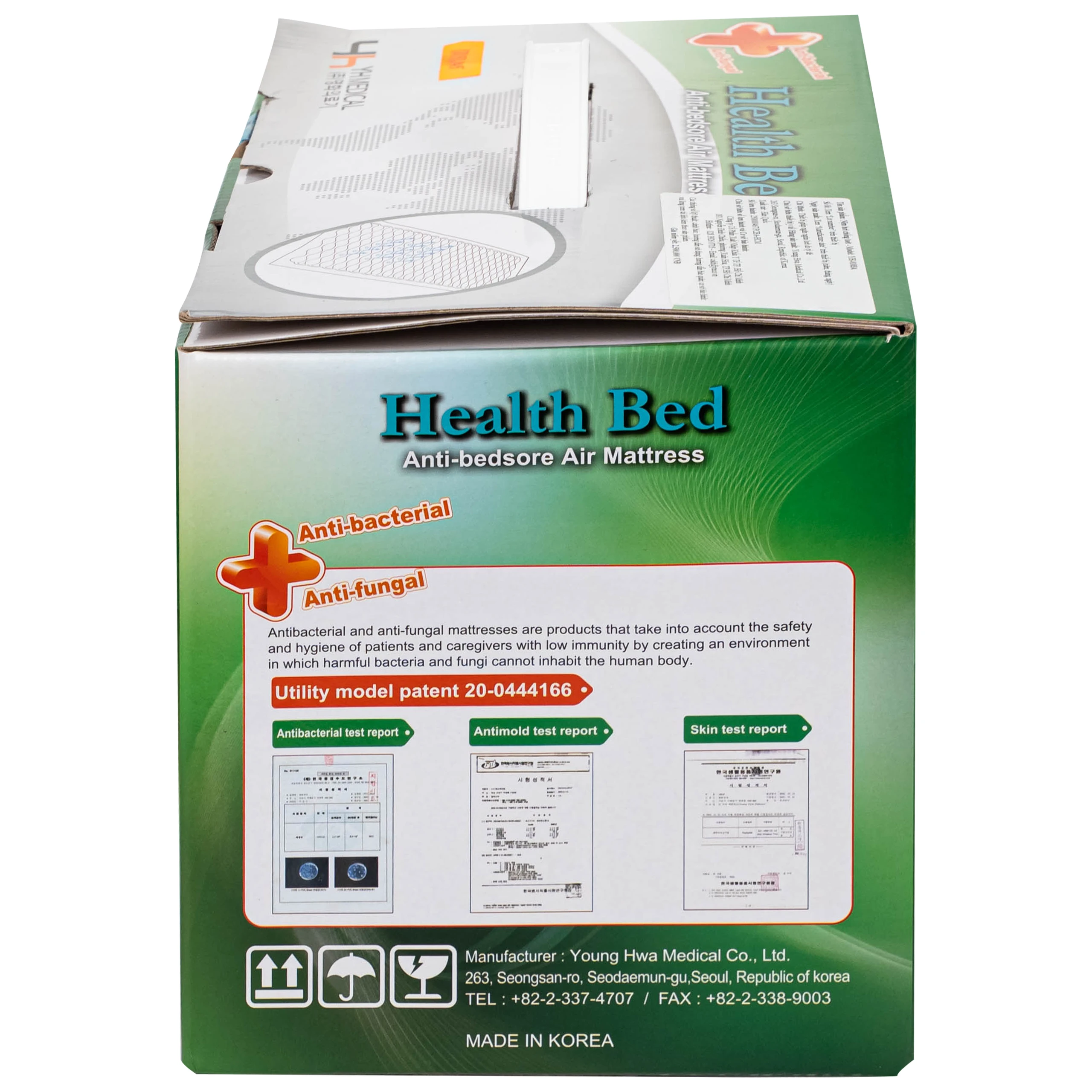 Nệm chống loét  YH Medical Model 0103A (Hàn Quốc) giúp ngăn ngừa và hỗ trợ điều trị loét do tì đè