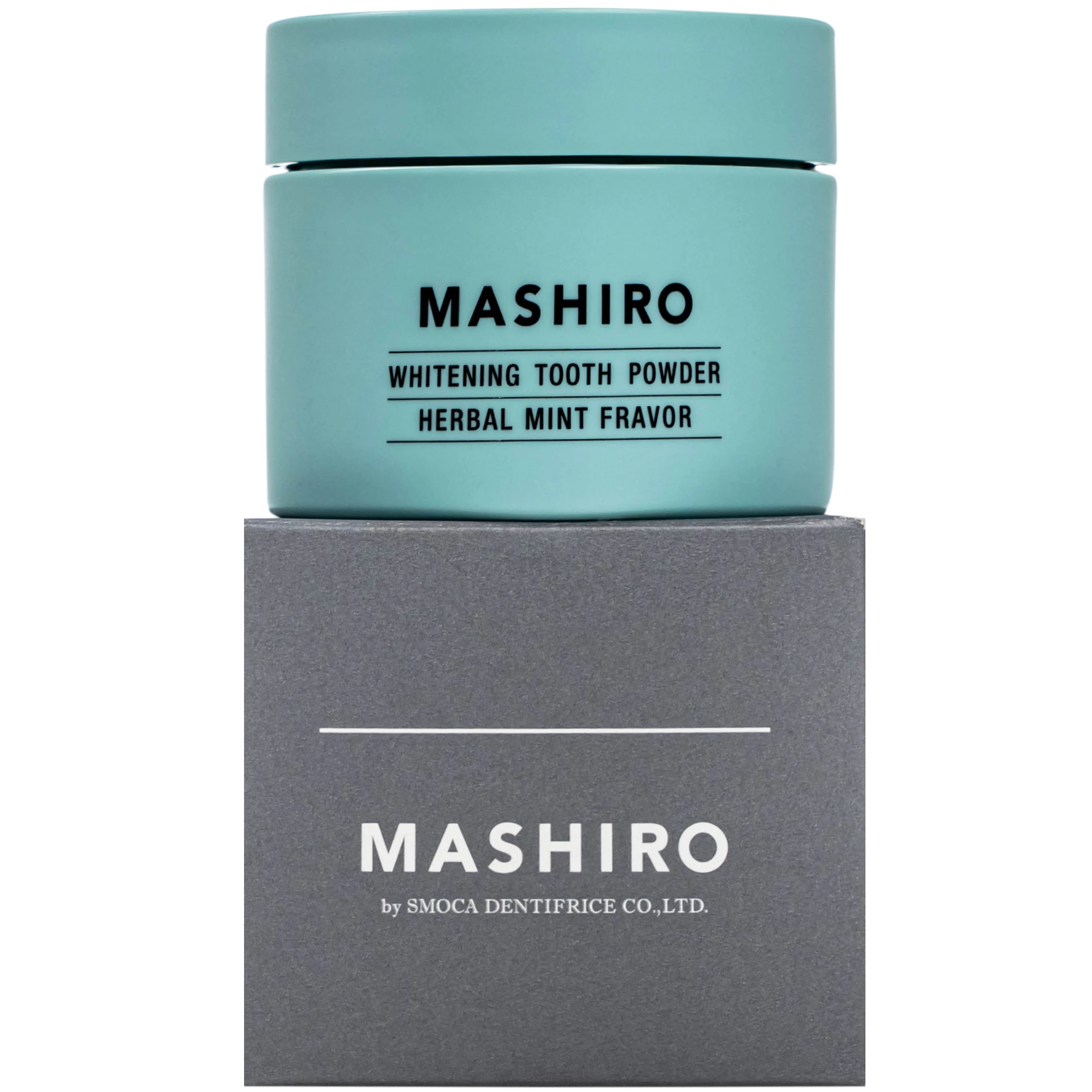 Bột đánh trắng răng hương thảo mộc bạc hà Mashiro Tooth Powder Herbal Mint Flavor 30g