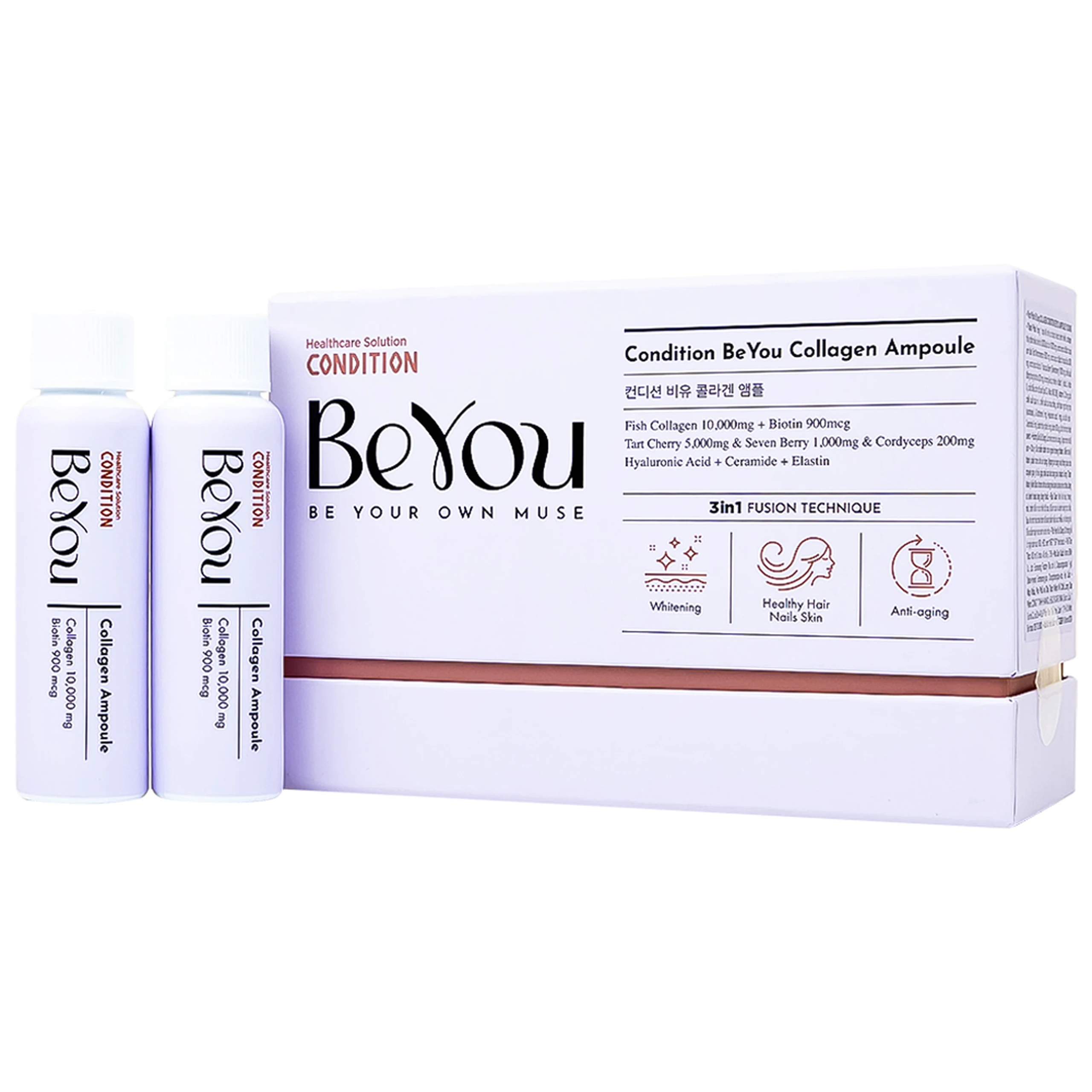 Thực phẩm bổ sung Collagen Condition Beyou Ampoule 10,000mg (10 chai)
