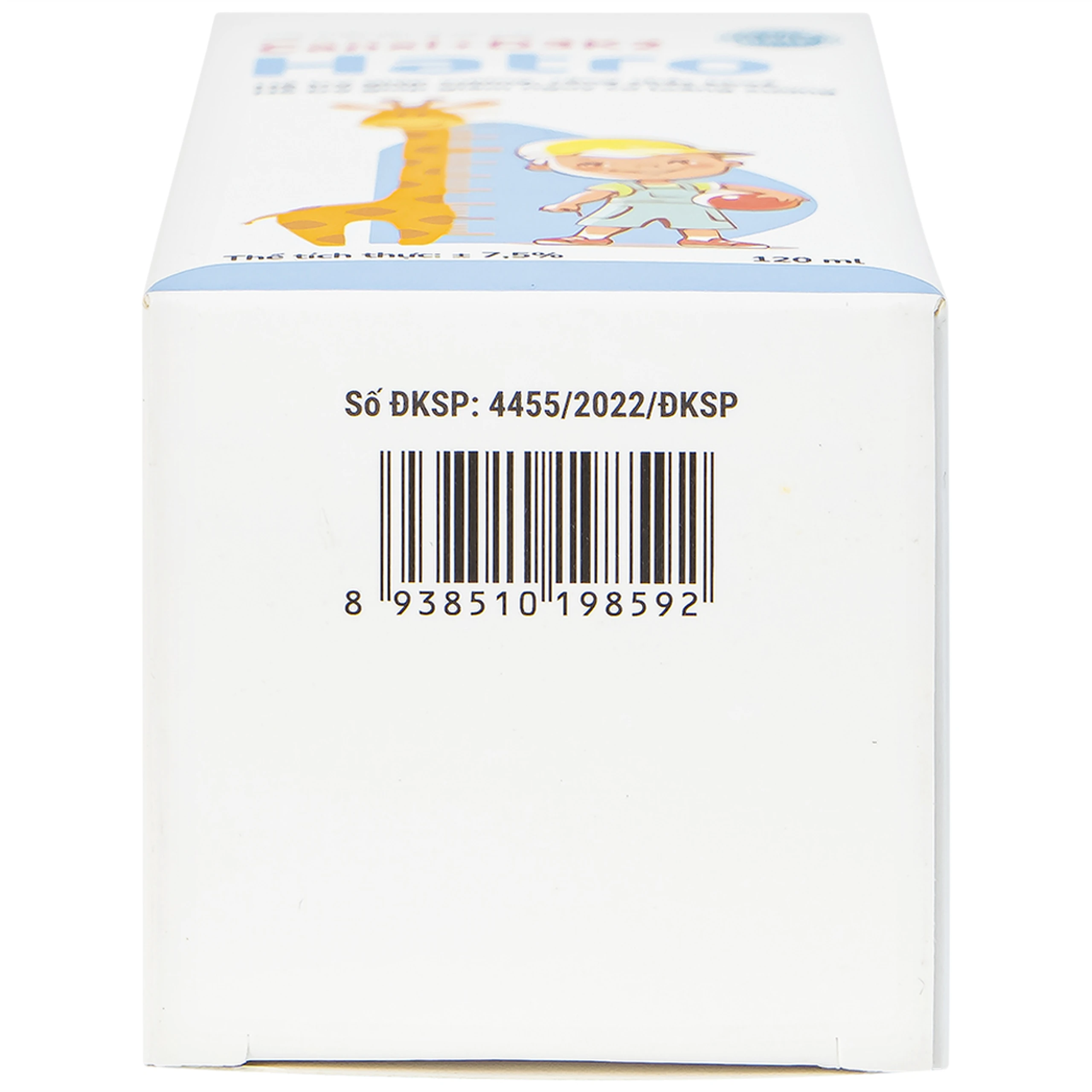 Siro bổ sung canxi giúp xương răng chắc khỏe Canxi + D3K2 Hatro (120ml)