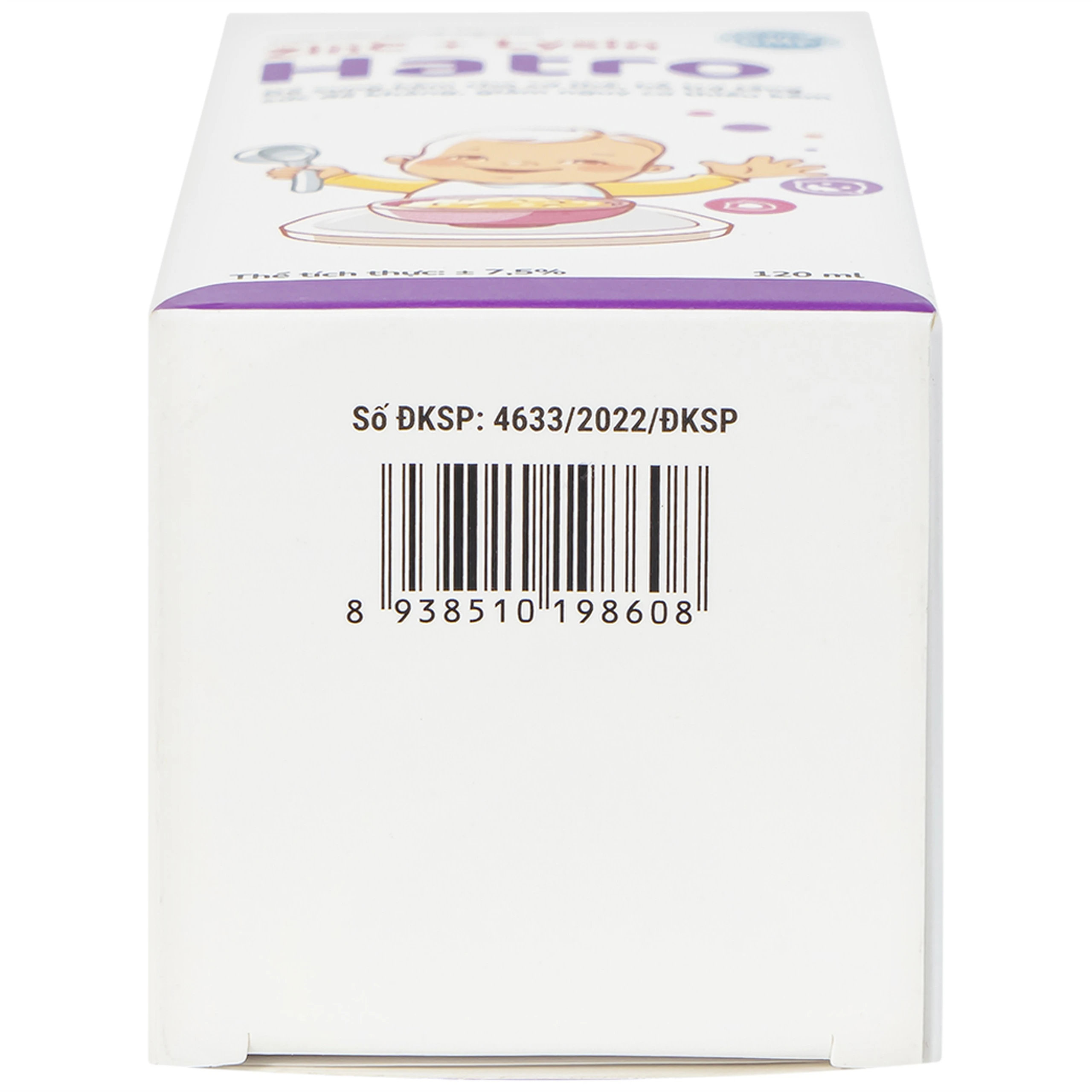 Siro bổ sung kẽm, hỗ trợ tăng sức đề kháng cho trẻ ZinC + Lysin Hatro (120ml)