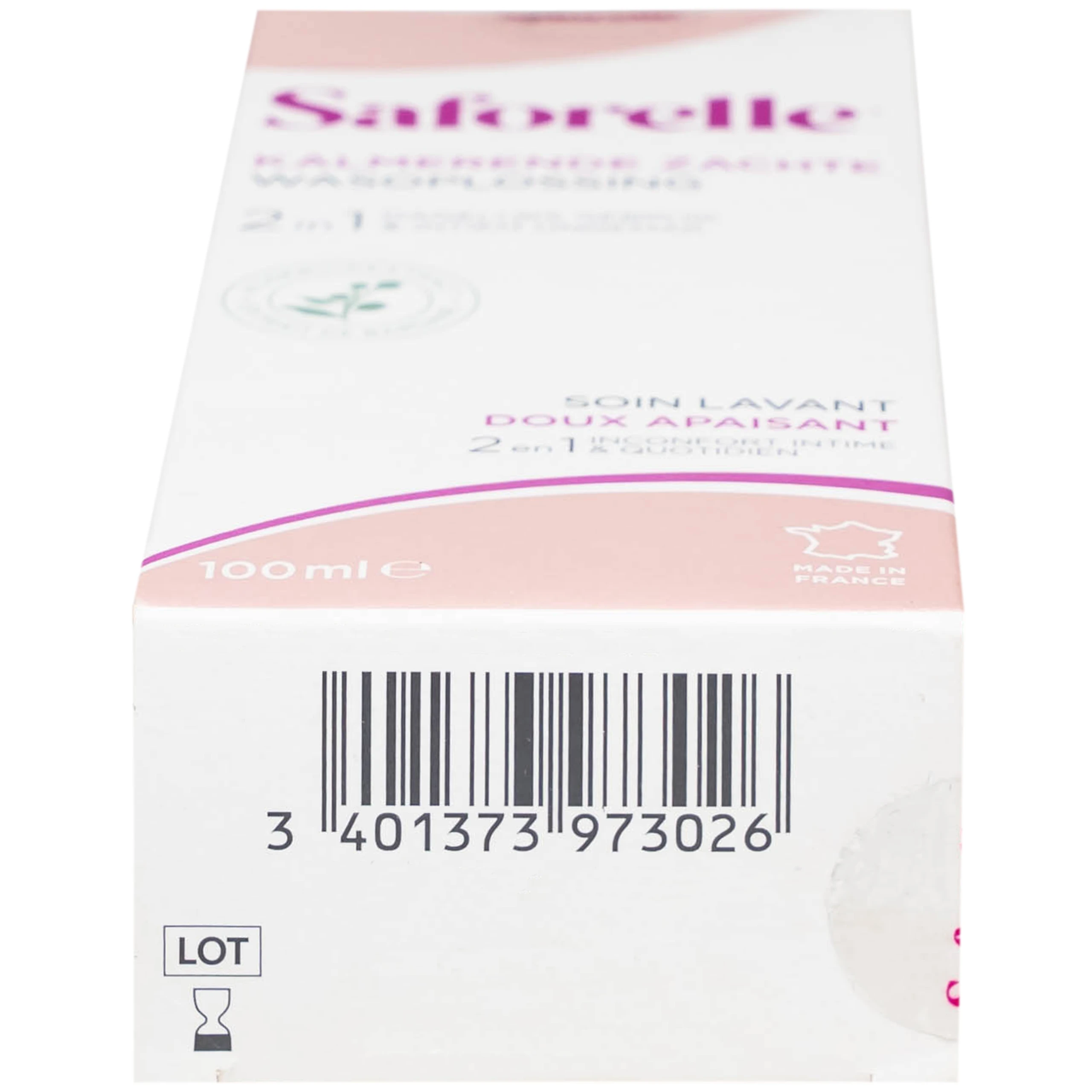 Dung dịch vệ sinh phụ nữ Saforelle Soin Lavant Doux Apaisant 100ml