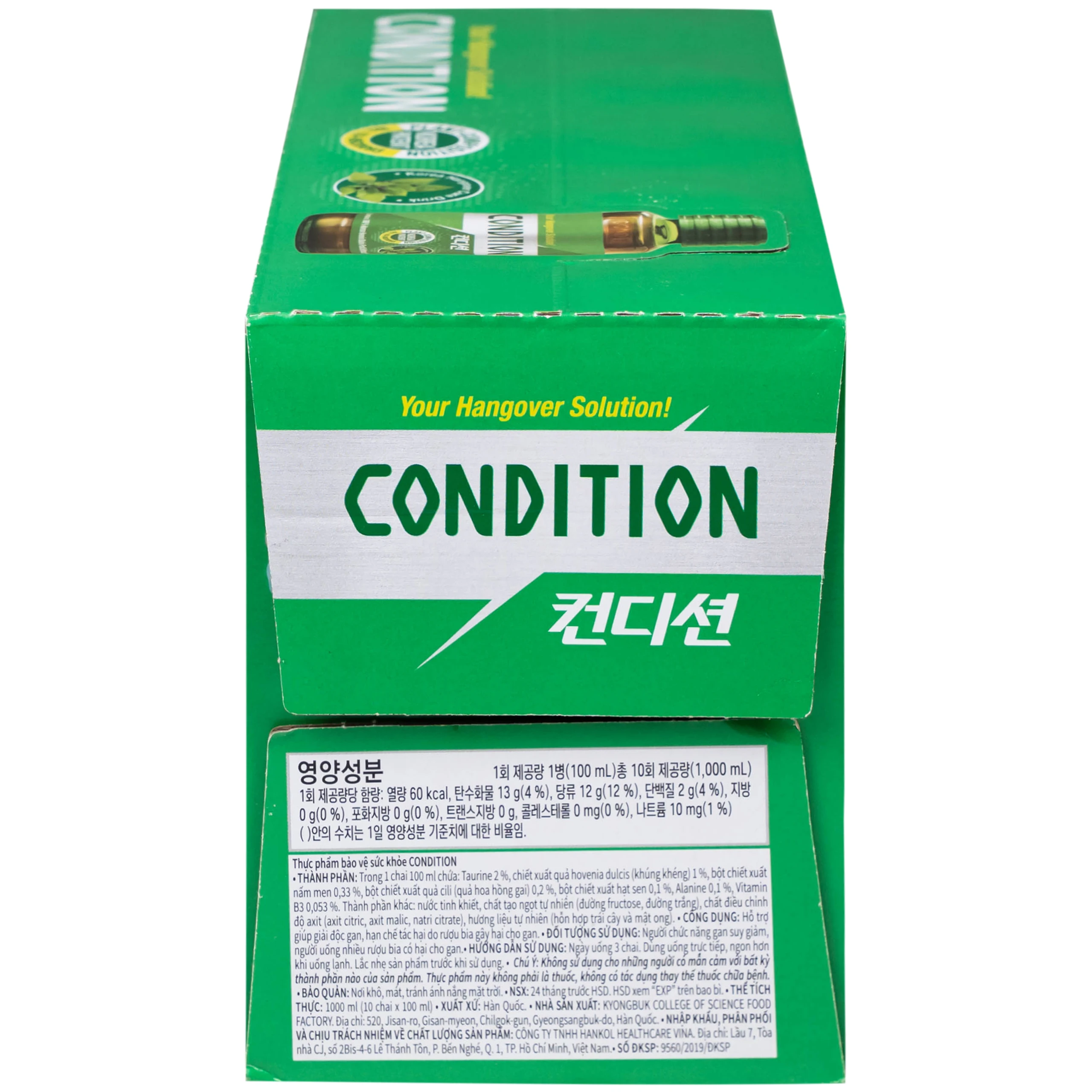 Hỗ trợ hạn chế tác hại của rượu bia Condition (100ml)