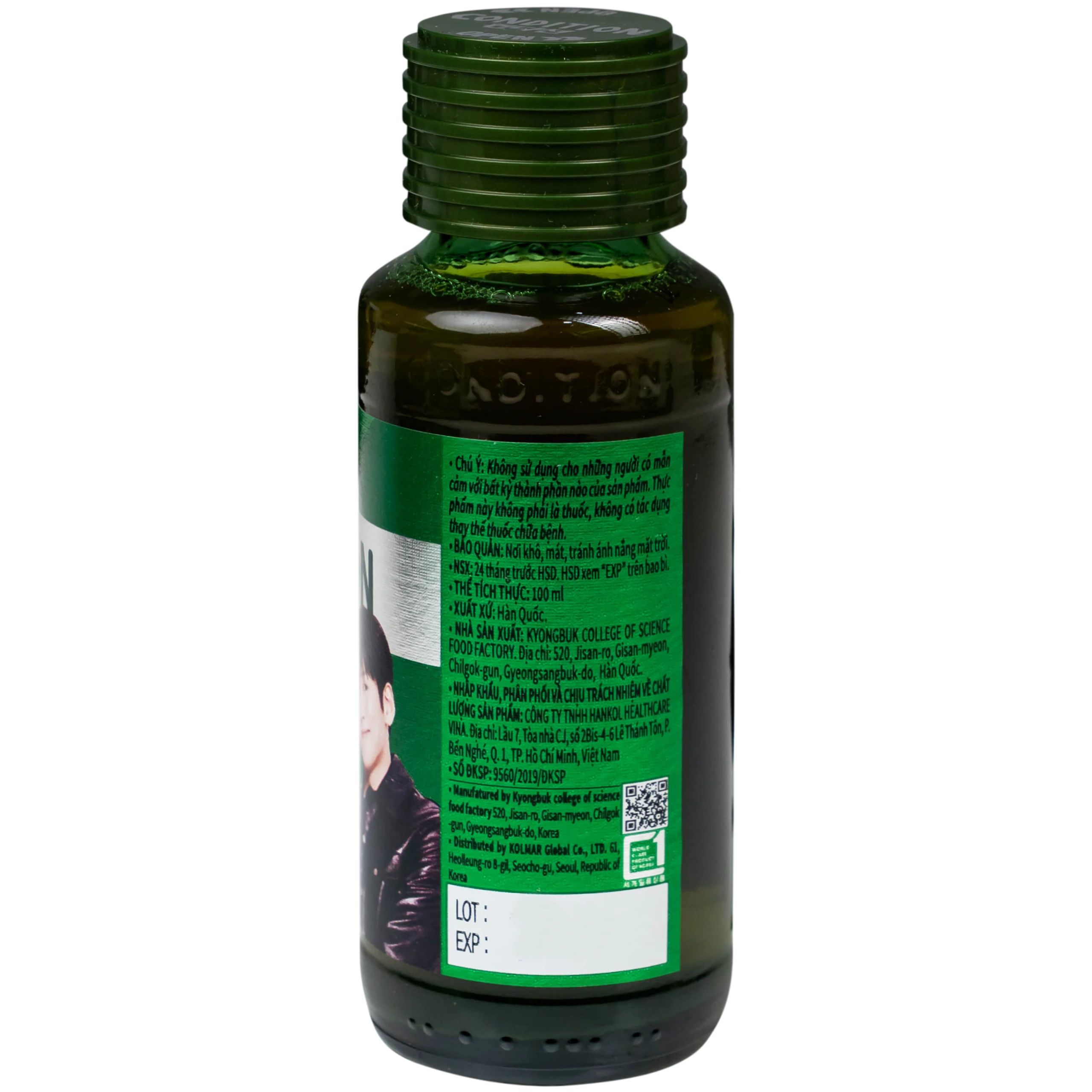 Hỗ trợ hạn chế tác hại của rượu bia Condition (100ml)