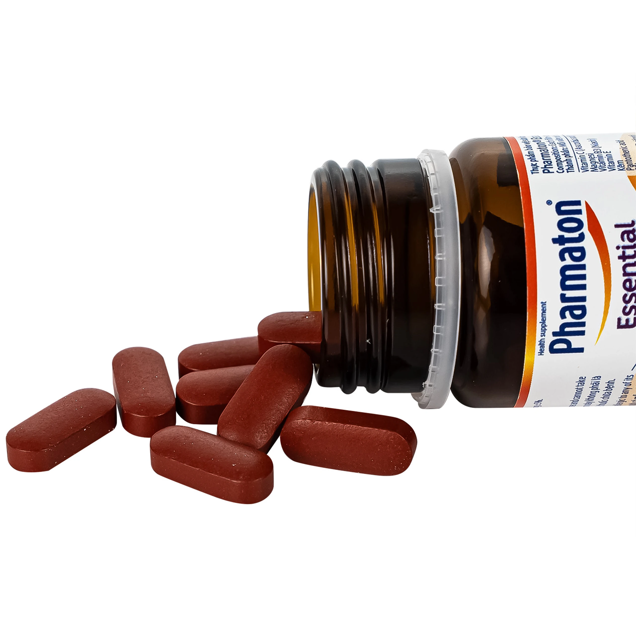 Viên uống Pharmaton Essential Multivitamins Minerals hỗn hợp Vitamin và khoáng chất, tăng cường sức khỏe (30 viên)  