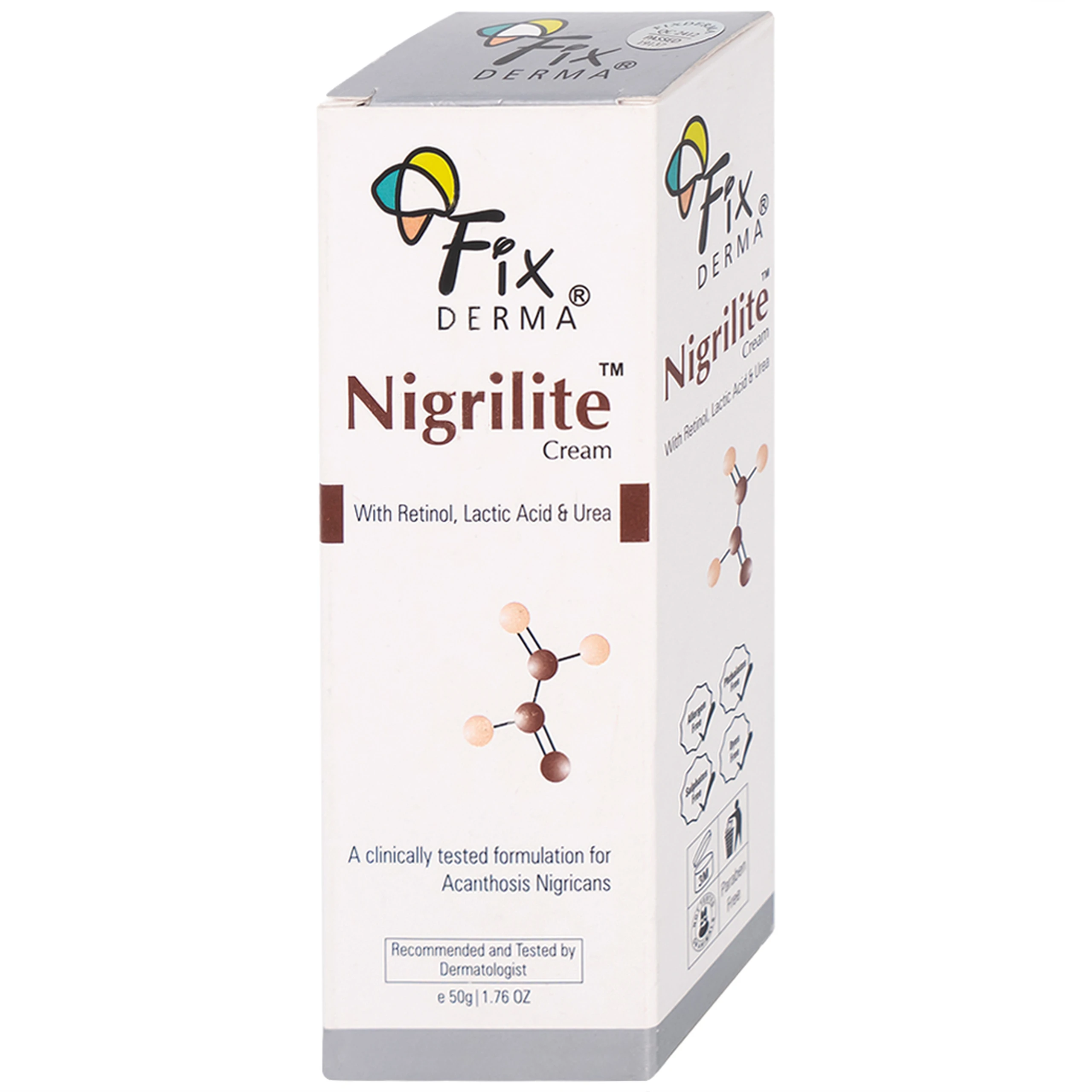 Kem bôi Fixderma Nigrilite làm mờ vết thâm cơ thể (50g)