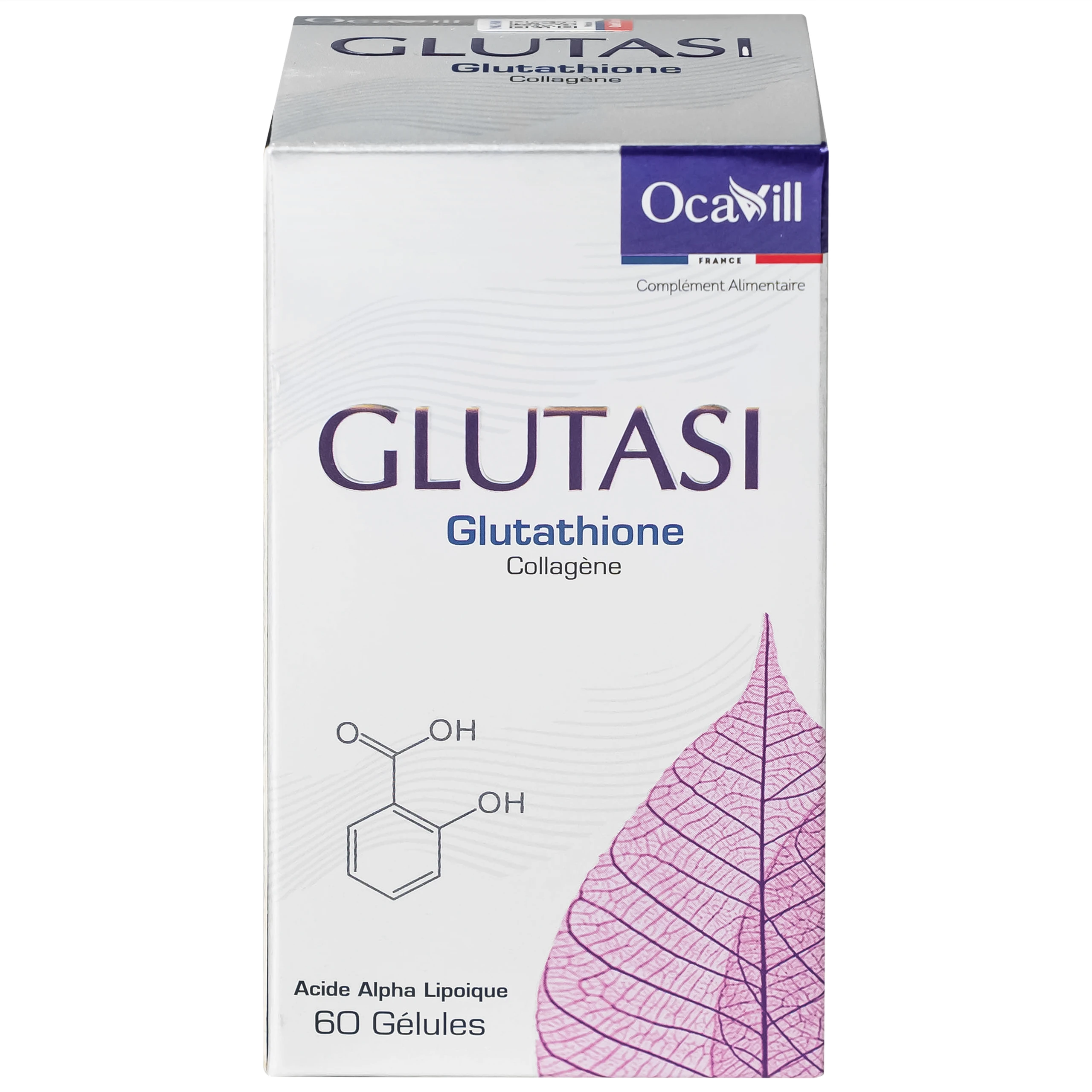 Viên uống hỗ trợ chống oxy hóa, hạn chế oxy hóa do gốc tự do Glutasi Ocavill (60 viên)