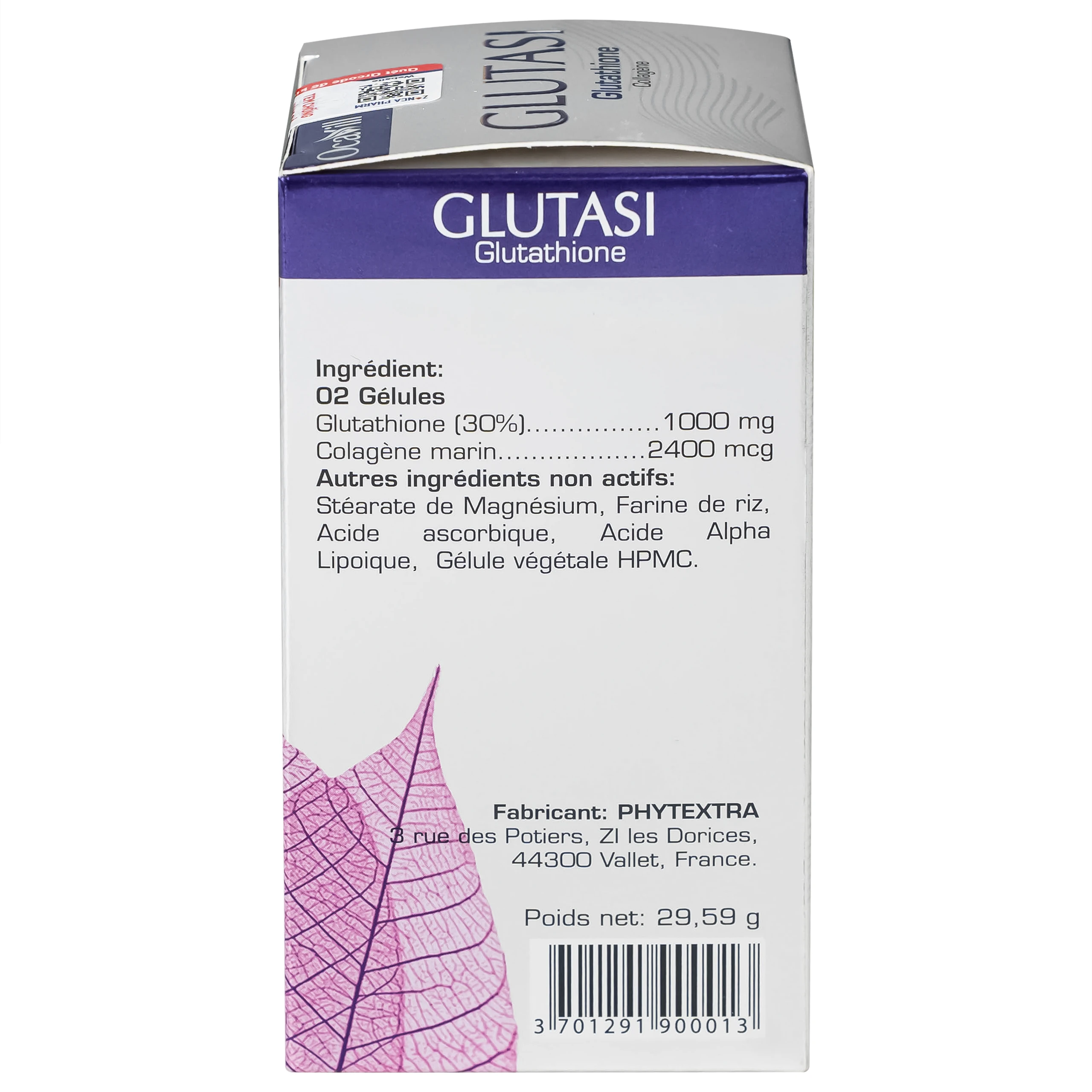 Viên uống hỗ trợ chống oxy hóa, hạn chế oxy hóa do gốc tự do Glutasi Ocavill (60 viên)