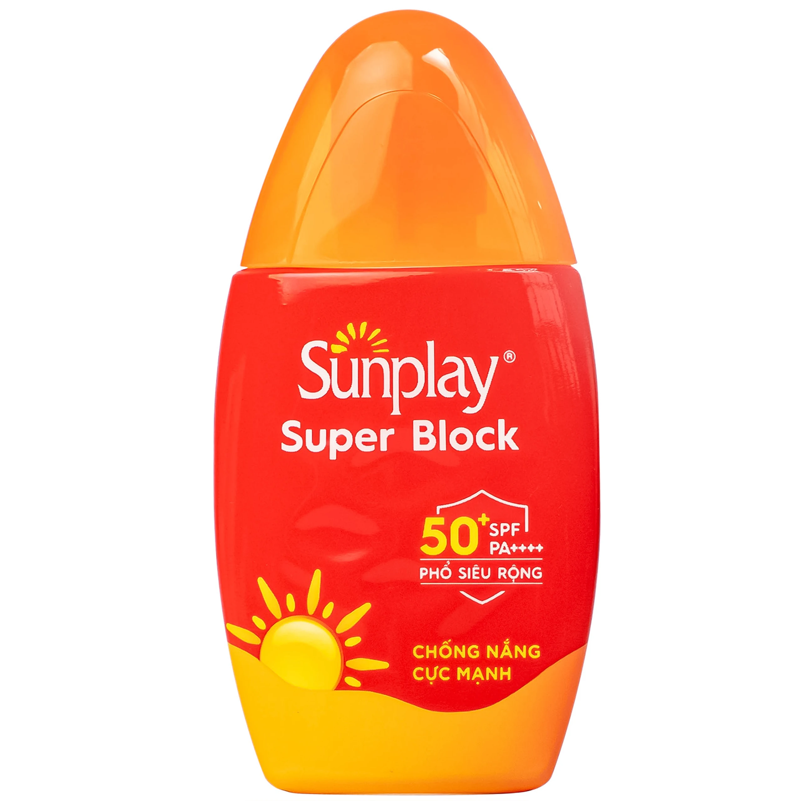 Sữa chống nắng Sunplay Super Block SPF50 Rohto ngăn sạm da và bảo vệ vượt trội (30g)