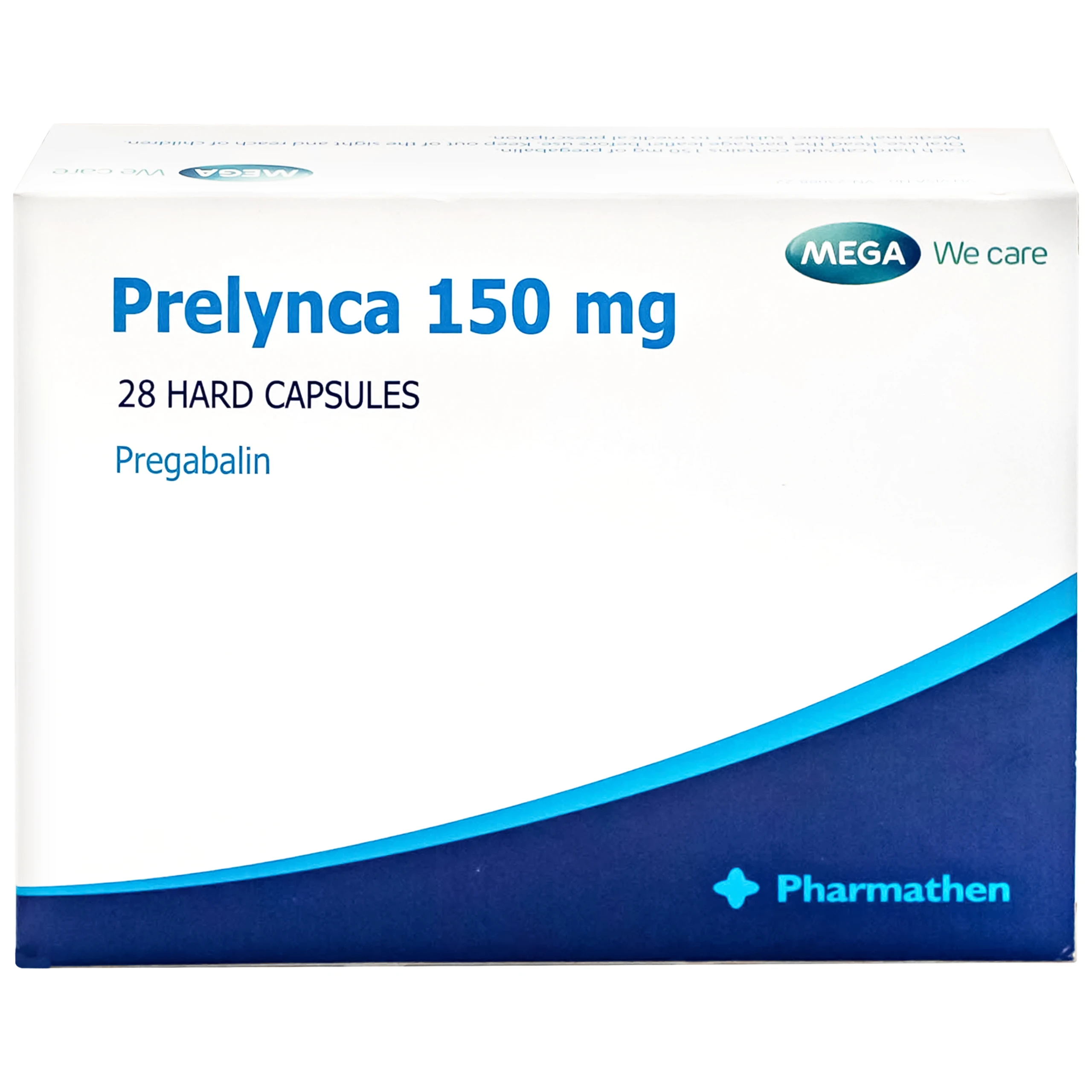 Thuốc Prelynca 150mg Trị rối loạn lo âu lan tỏa, hỗ trợ động kinh cục bộ (2 vỉ x 14 viên)
