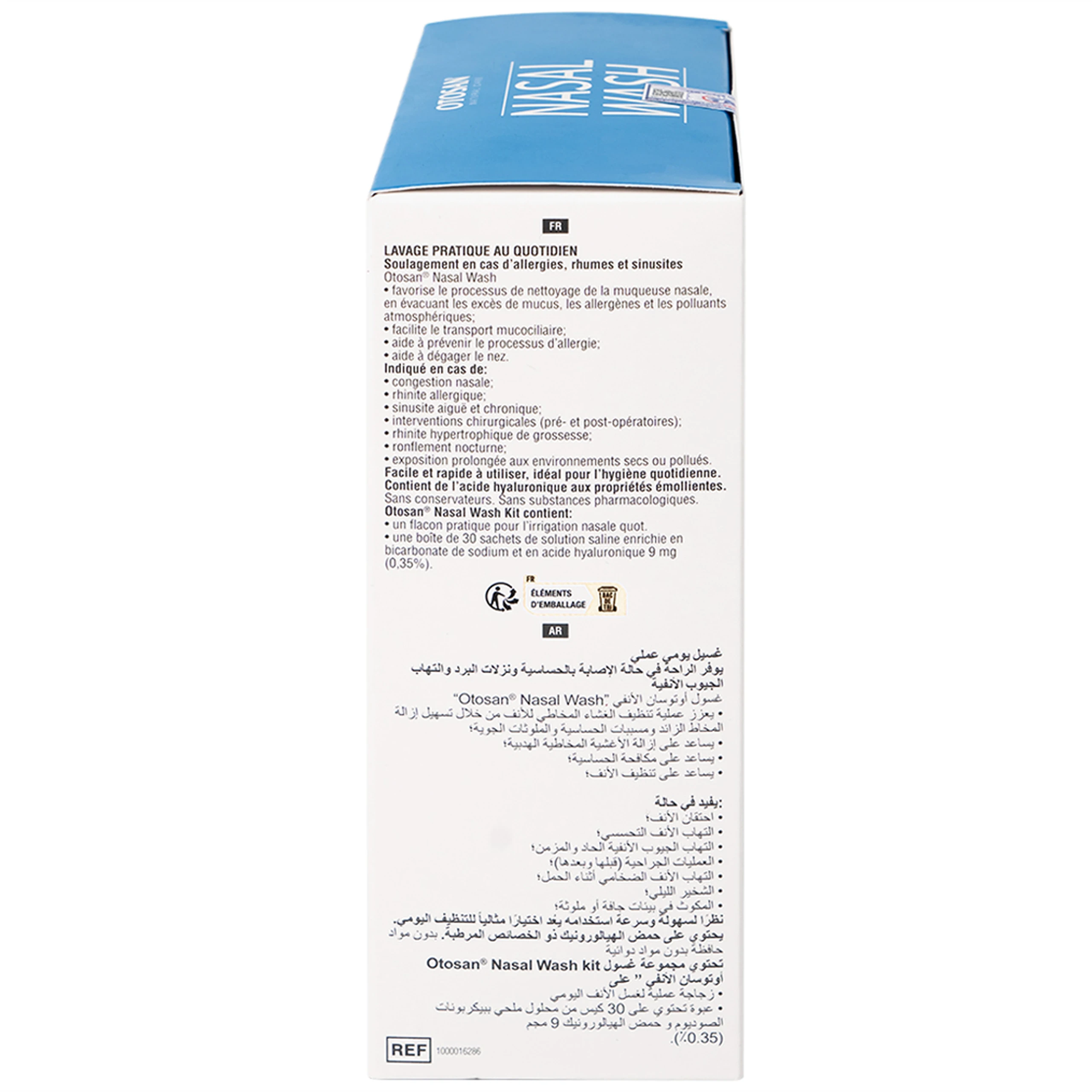 Bộ rửa mũi Otosan Nasal Wash Kit (30 gói) làm sạch sâu, ngừa viêm xoang, viêm mũi dành cho trẻ trên 6 tuổi
