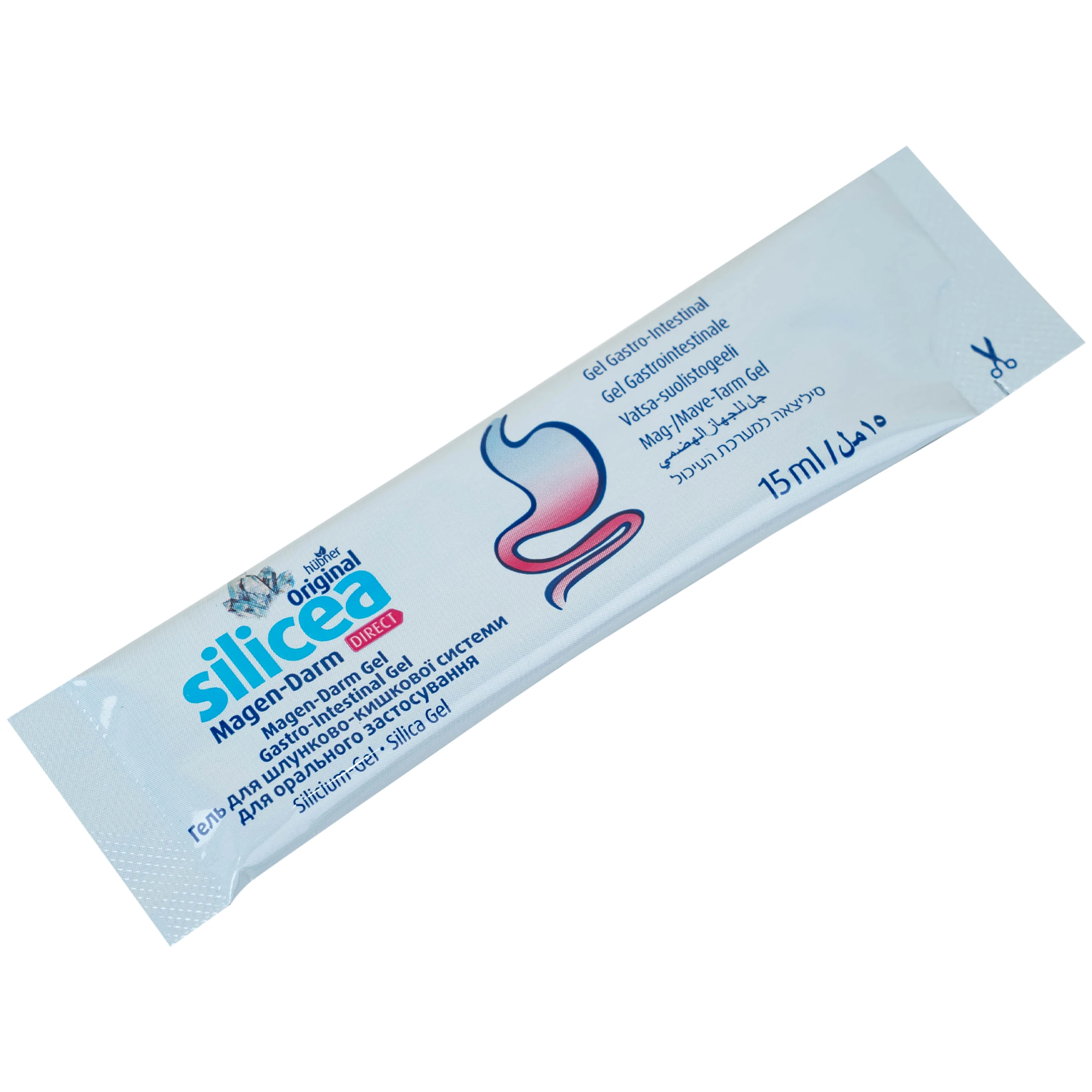 Gel tiêu hoá Silicea (30 gói x 15ml) hỗ trợ điều trị các triệu chứng cấp hoặc mãn tính về đường tiêu hóa