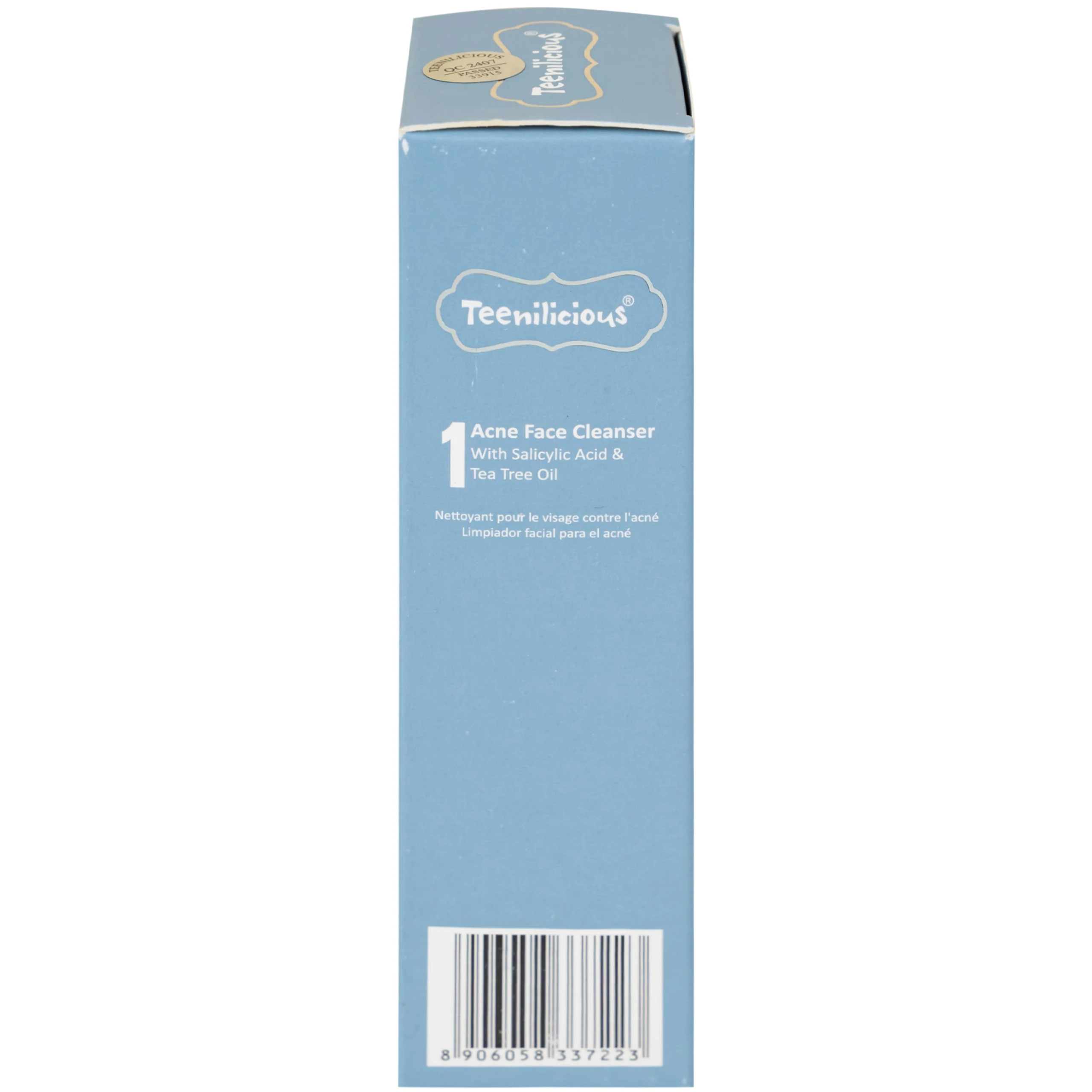 Gel rửa mặt ngừa mụn, sạch bã nhờn Teenilicious 60g