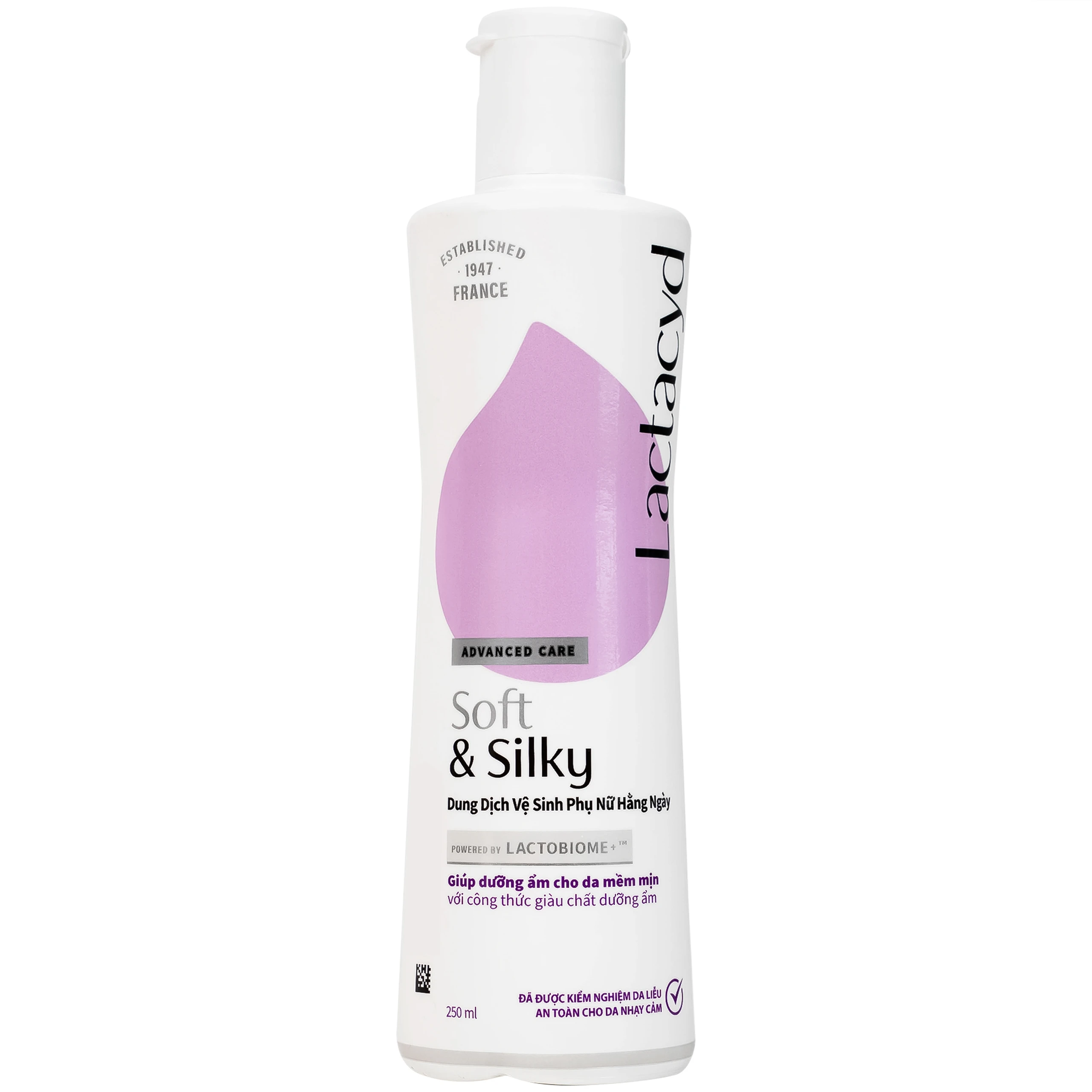 Dung dịch vệ sinh phụ nữ Lactacyd Soft and Silky làm sạch và dưỡng ẩm (250ml)