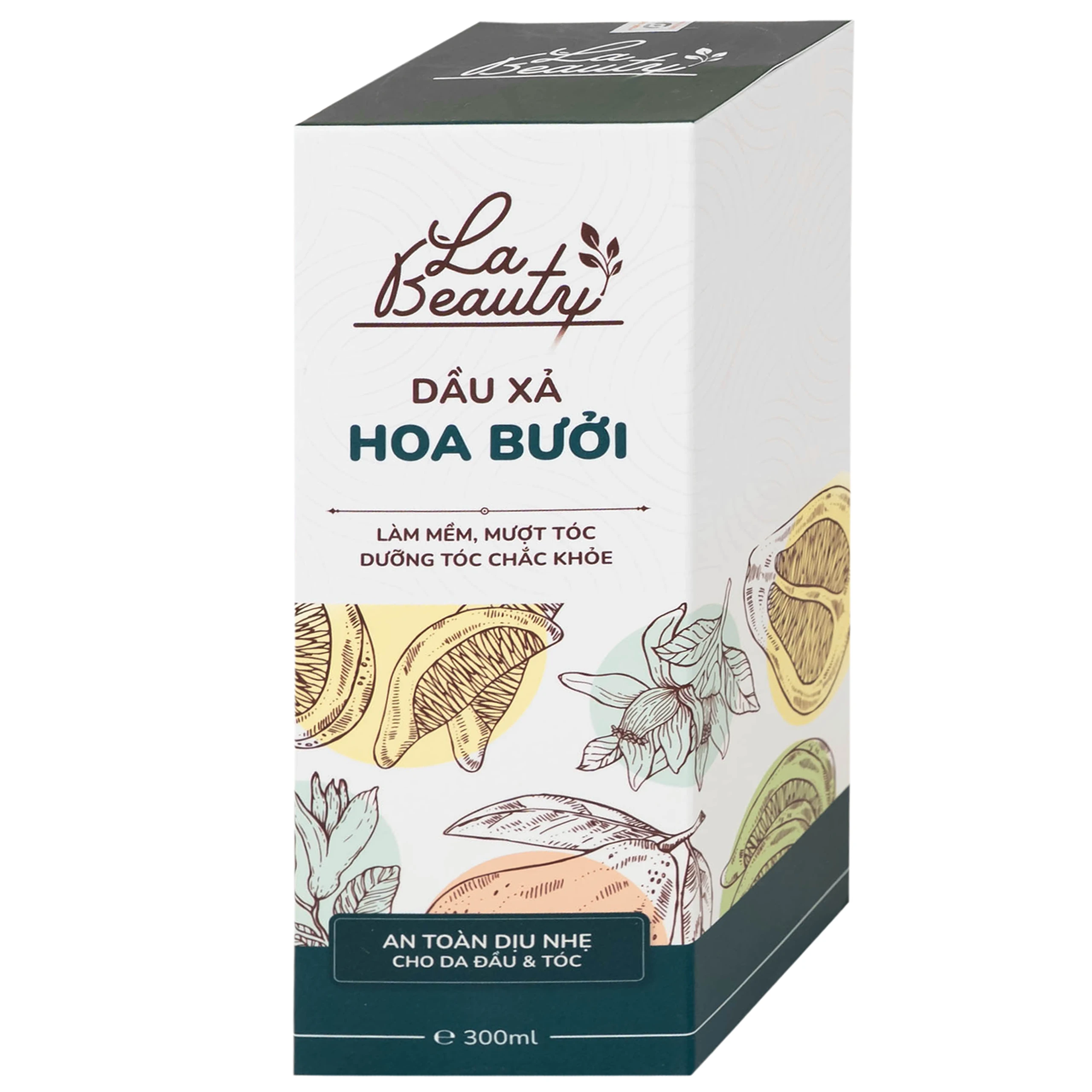 Dầu xả Hoa Bưởi La Beauty mượt tóc và giảm gãy rụng (300ml)