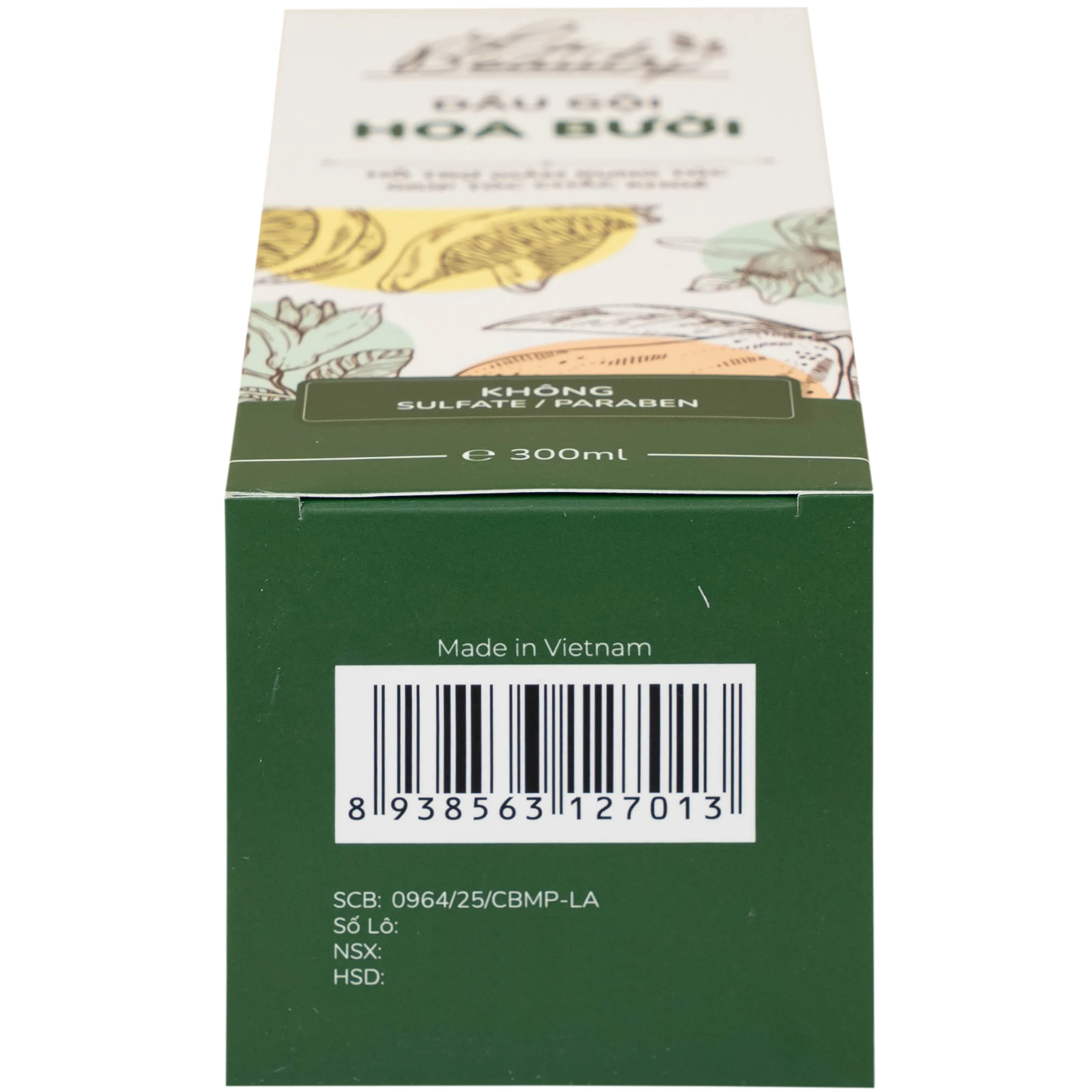 Dầu gội Hoa Bưởi La Beauty giảm gãy rụng, kích thích mọc tóc (300ml)