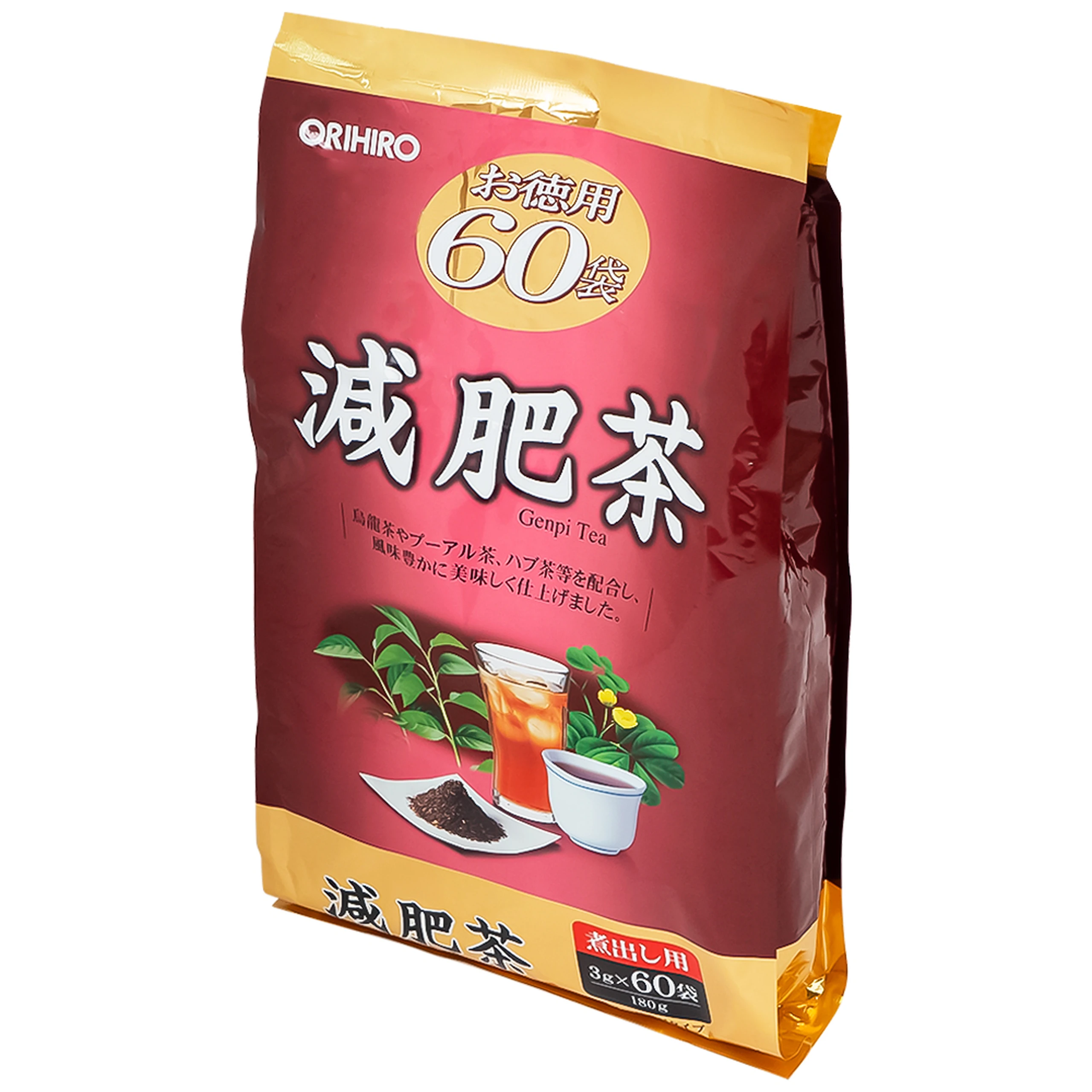 Trà Genpi Orihiro (60 túi lọc x 3g) 3