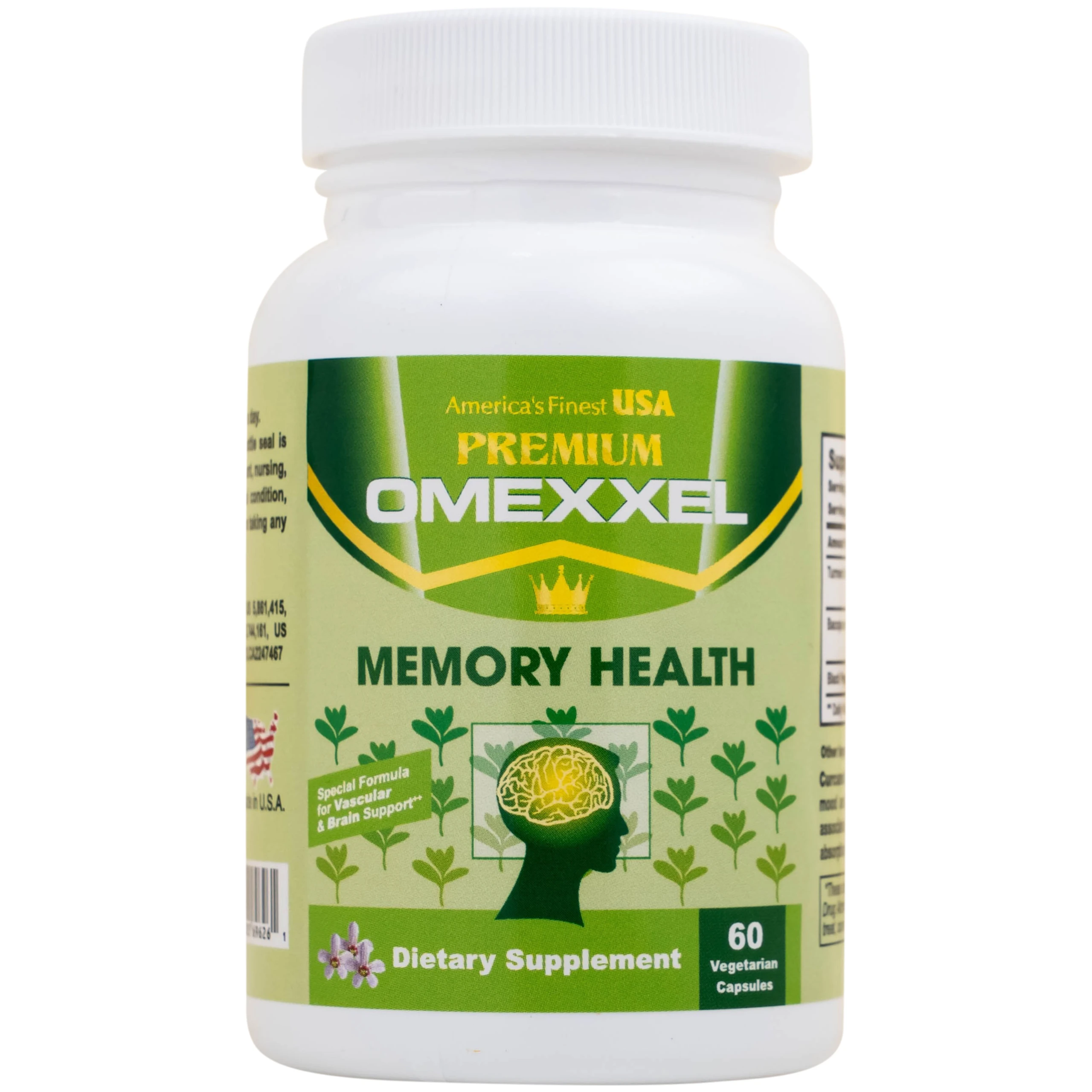 Viên uống hỗ trợ tốt cho não bộ Premium Omexxel Memory Health (60 viên)