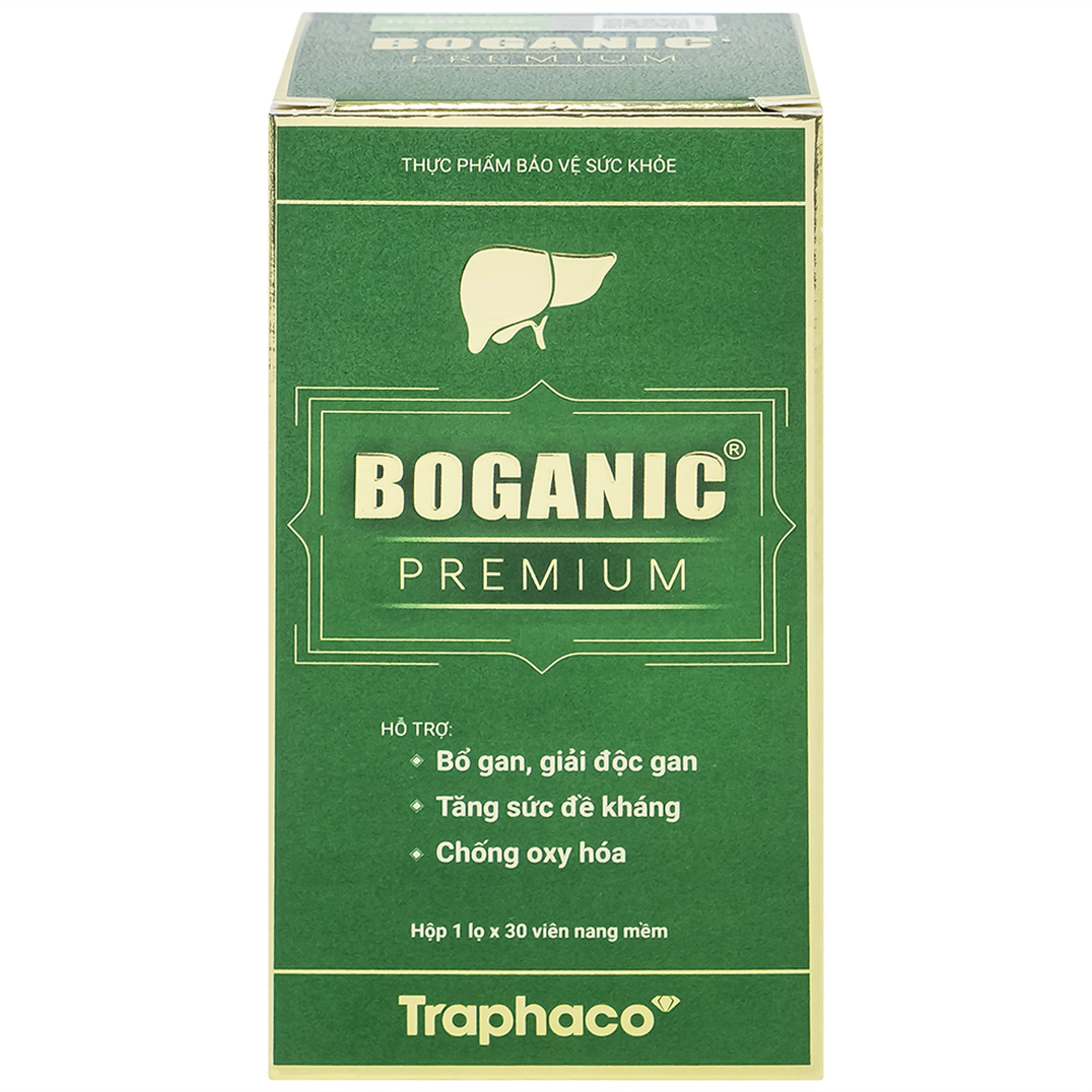 Viên bổ gan Boganic Premium Traphaco (30 viên)