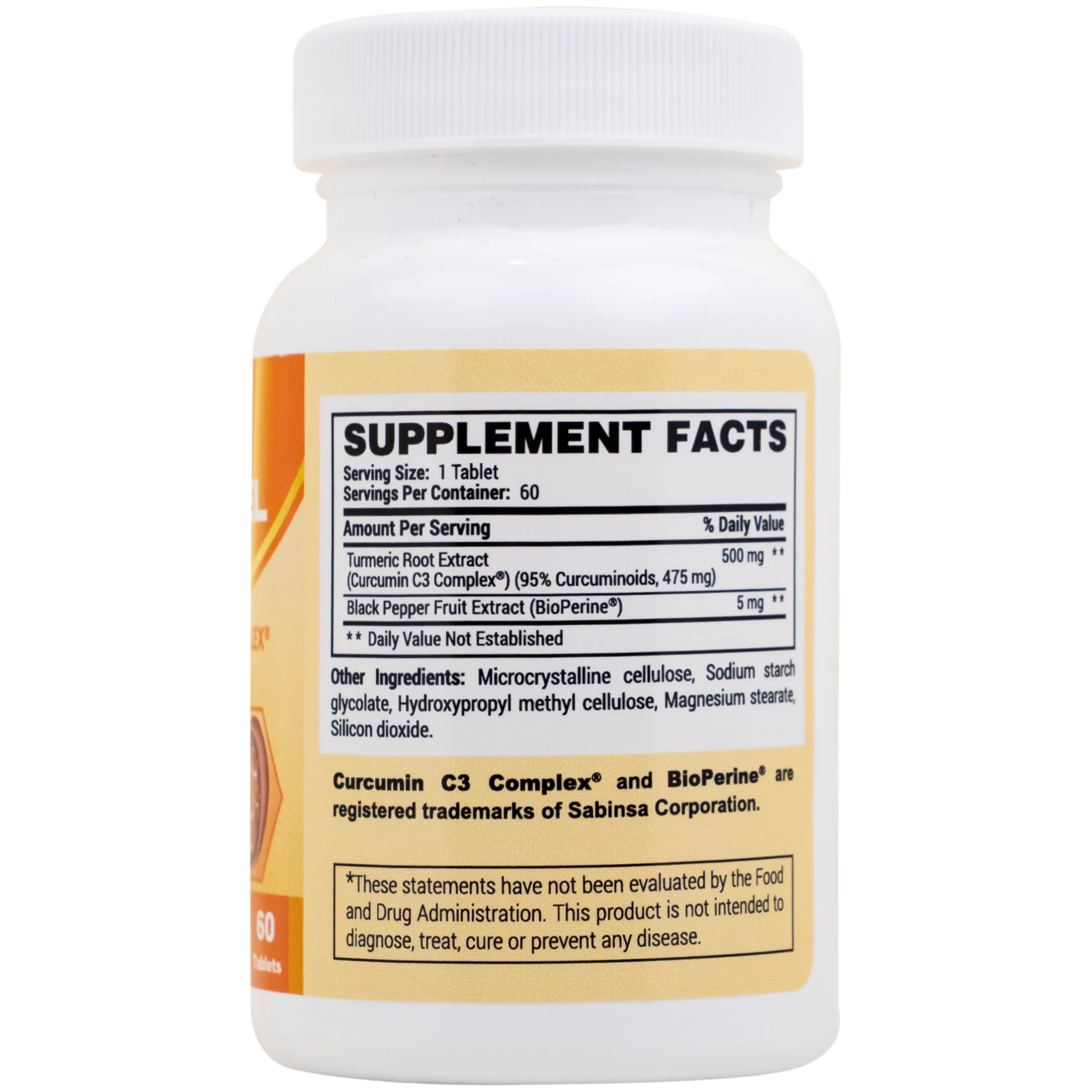 Viên uống hỗ trợ cải thiện tiêu hóa Premium Omexxel Curcumin C3 Complex W/Bioperine (60 viên)