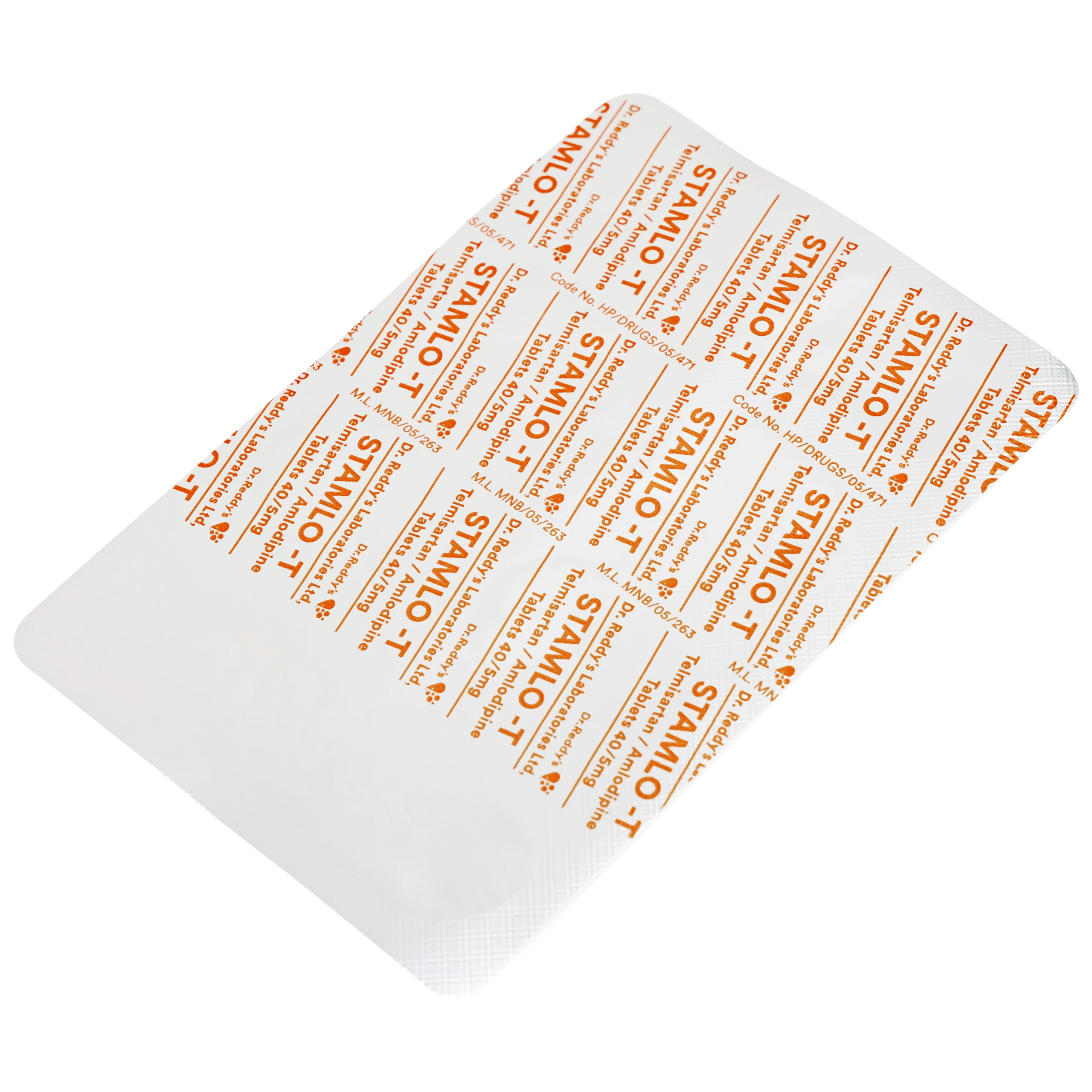 Thuốc Stamlo-T 40mg/5mg Dr.Reddy điều trị tăng huyết áp (4 vỉ x 7 viên)