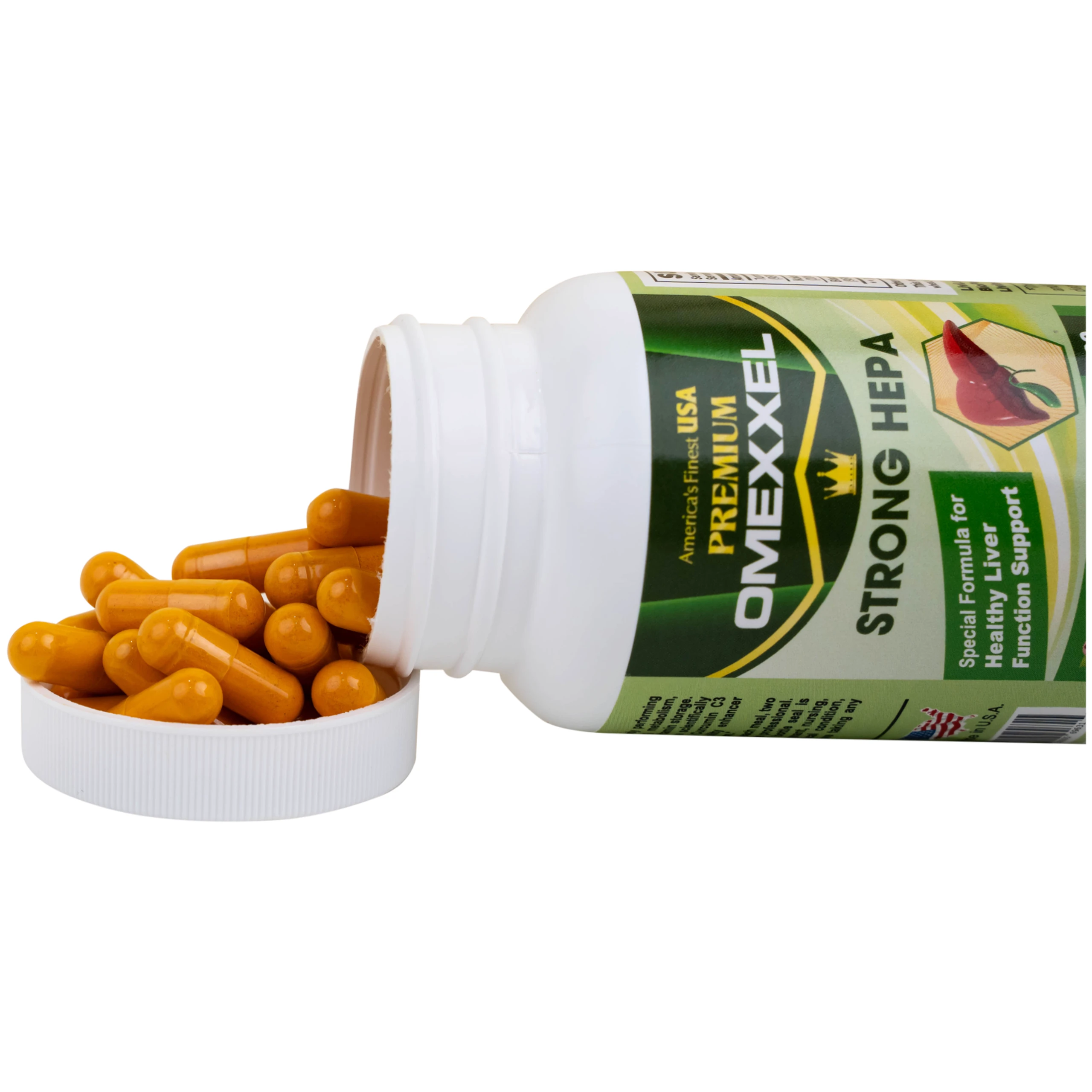 Viên uống hỗ trợ bảo vệ gan khỏe mạnh Premium Omexxel Strong Hepa (60 viên)