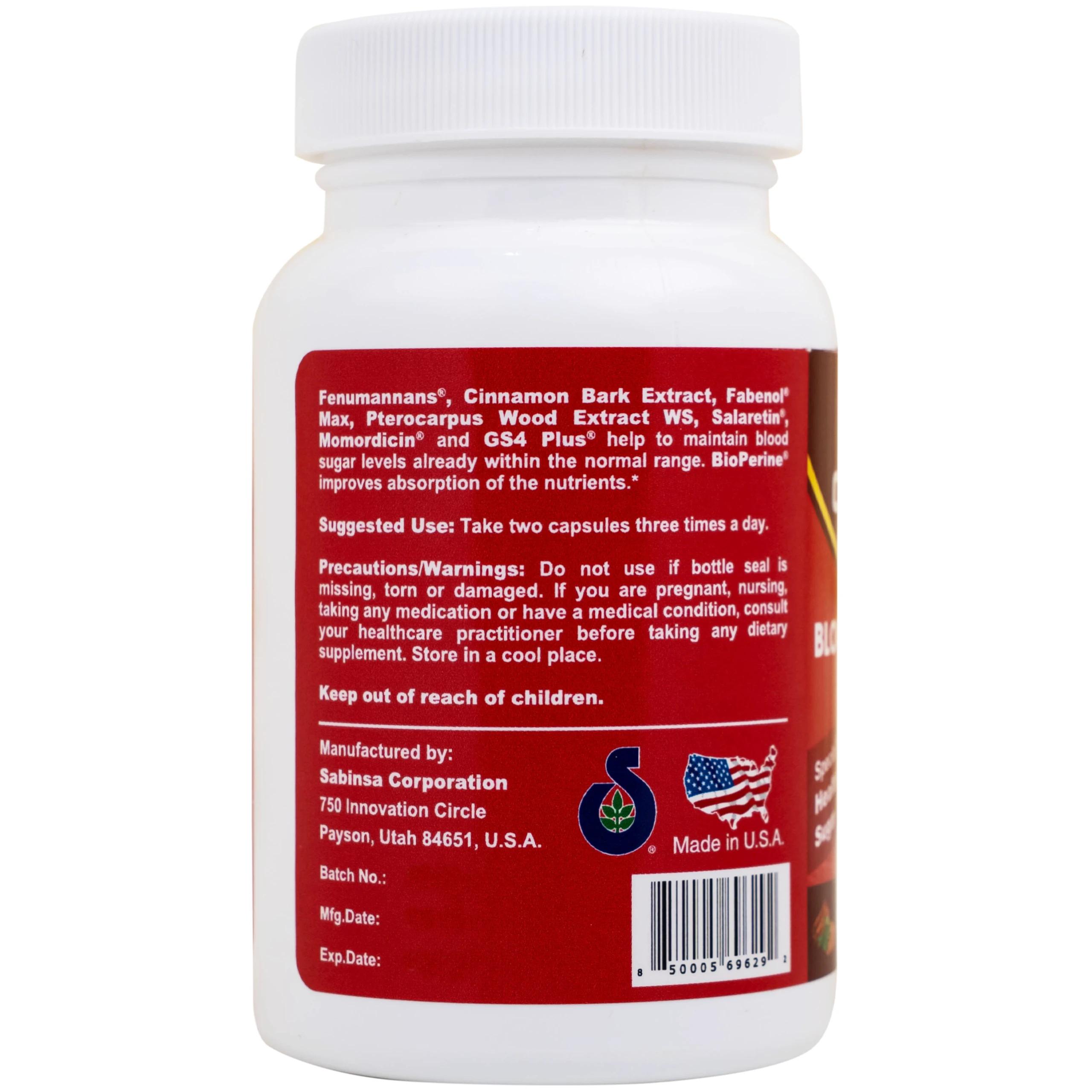 Viên uống hỗ trợ ổn định đường huyết Premium Omexxel Blood Sugar Health (60 viên)