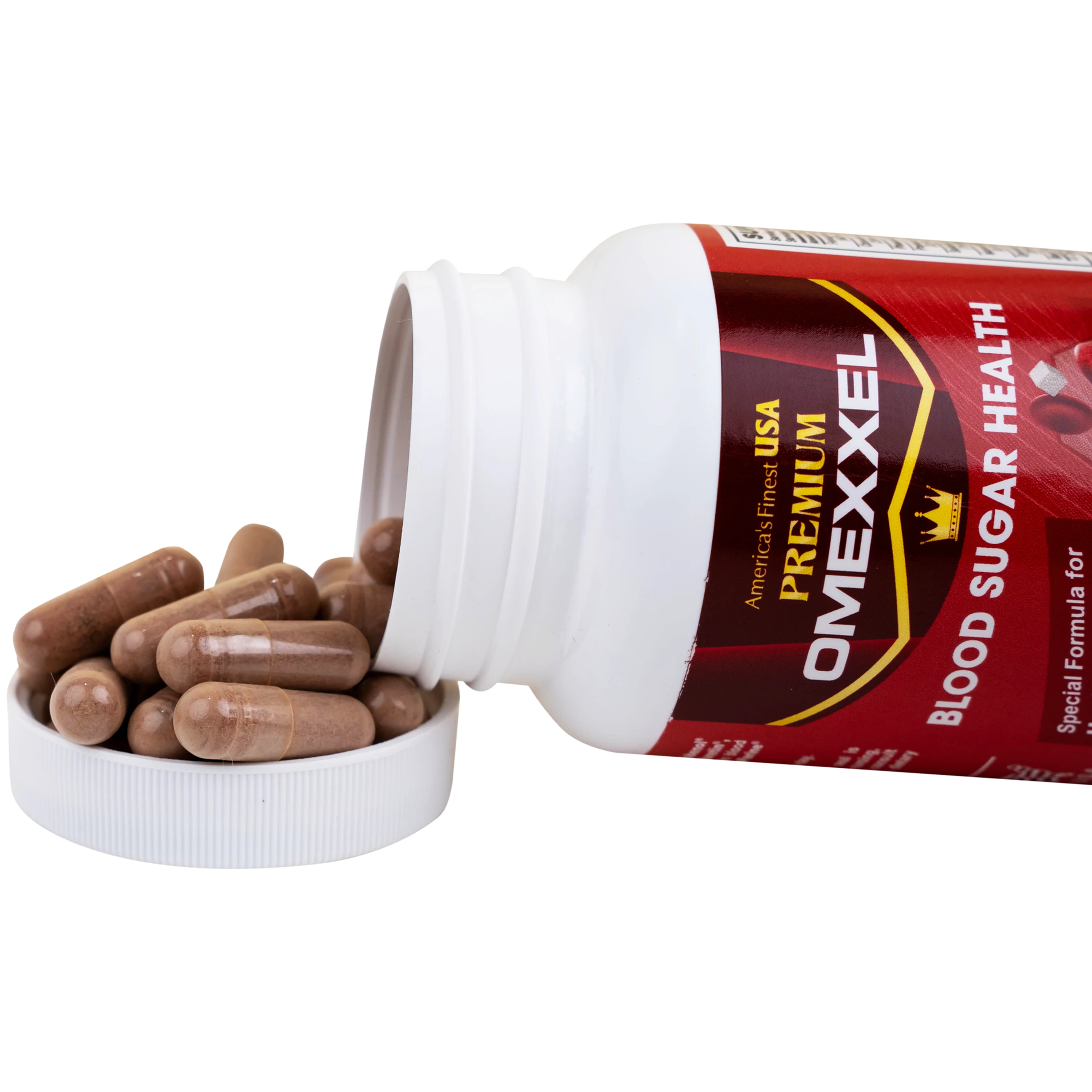 Viên uống hỗ trợ ổn định đường huyết Premium Omexxel Blood Sugar Health (60 viên)