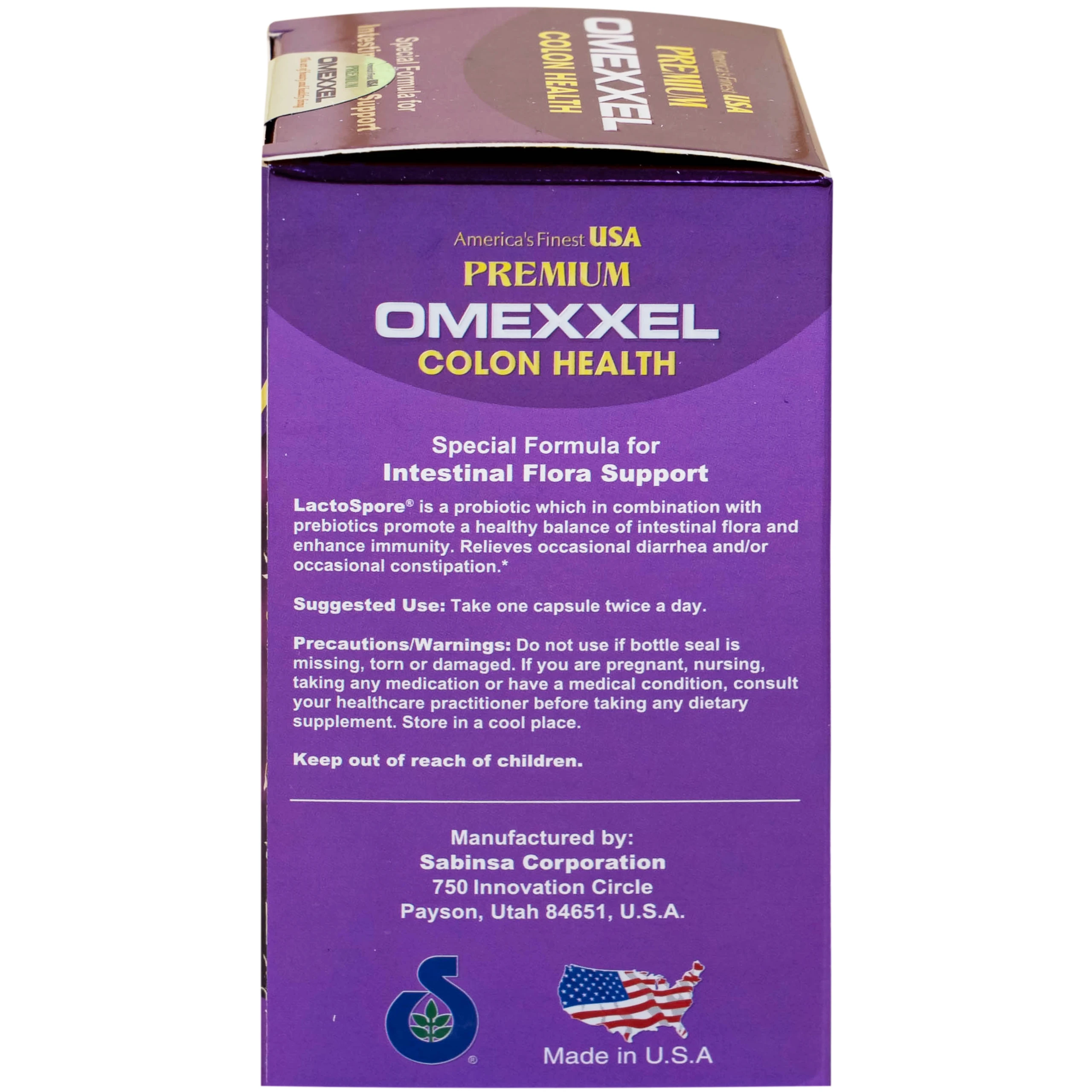 Viên uống bổ sung lợi khuẩn, hỗ trợ giảm rối loạn tiêu hóa Premium Omexxel Colon Health (60 viên)