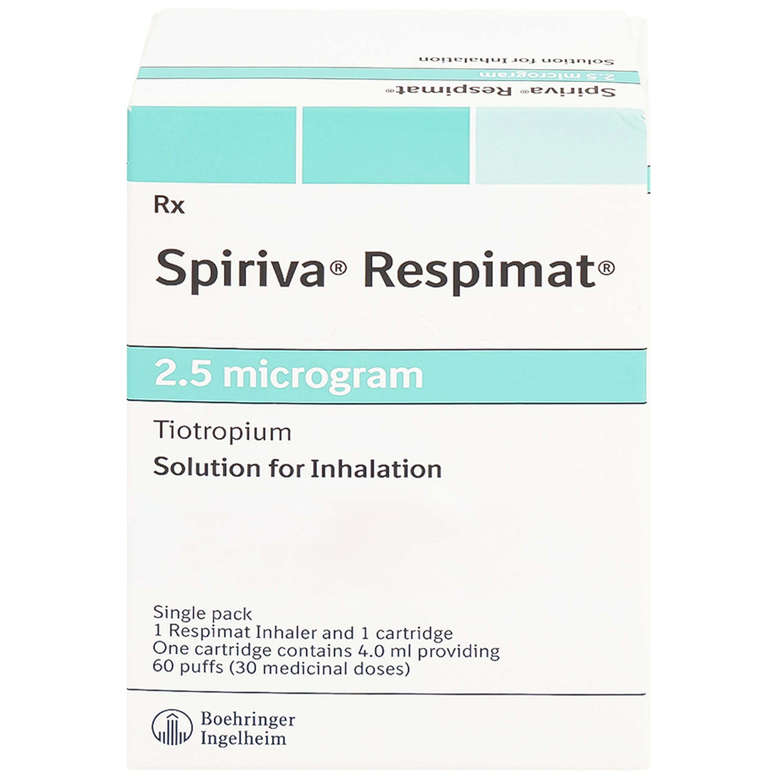 Bình xịt Spiriva Respimat Boehringer điều trị viêm phế quản mạn (30 liều)