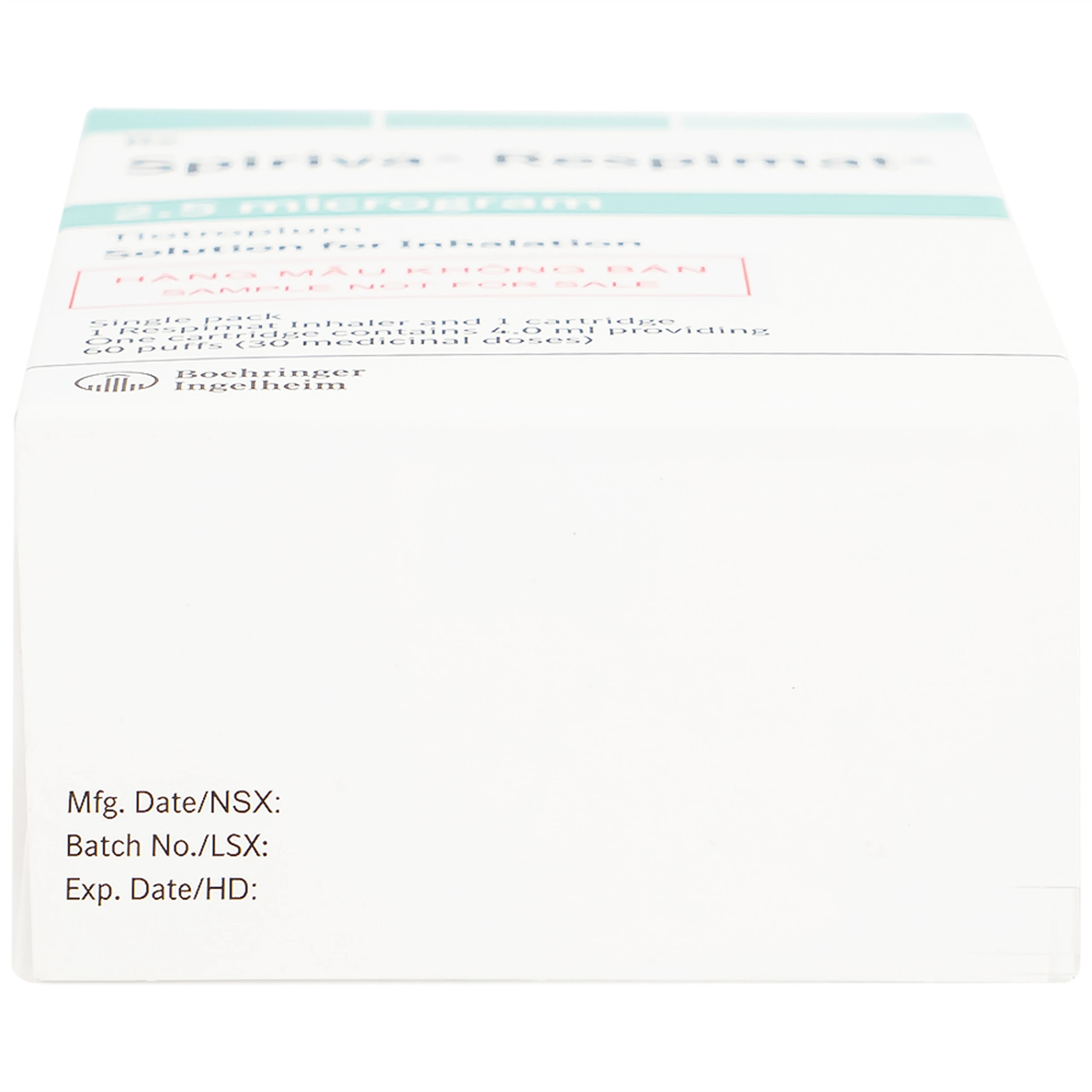 Bình xịt Spiriva Respimat Boehringer điều trị viêm phế quản mạn (30 liều)