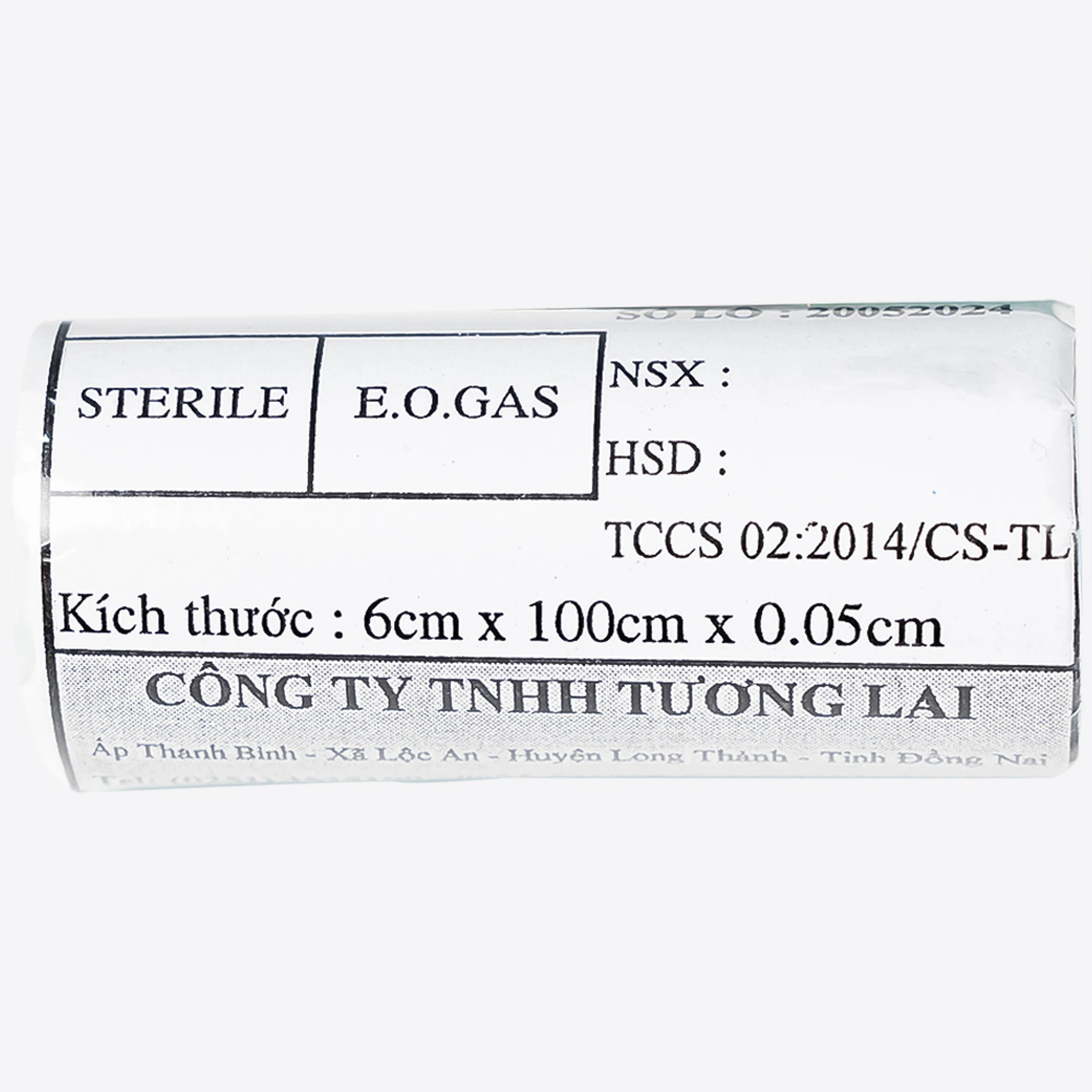 Garo chỉnh hình 6x100x0.05cm dùng để thắt mạch, hỗ trợ việc tìm mạch máu 