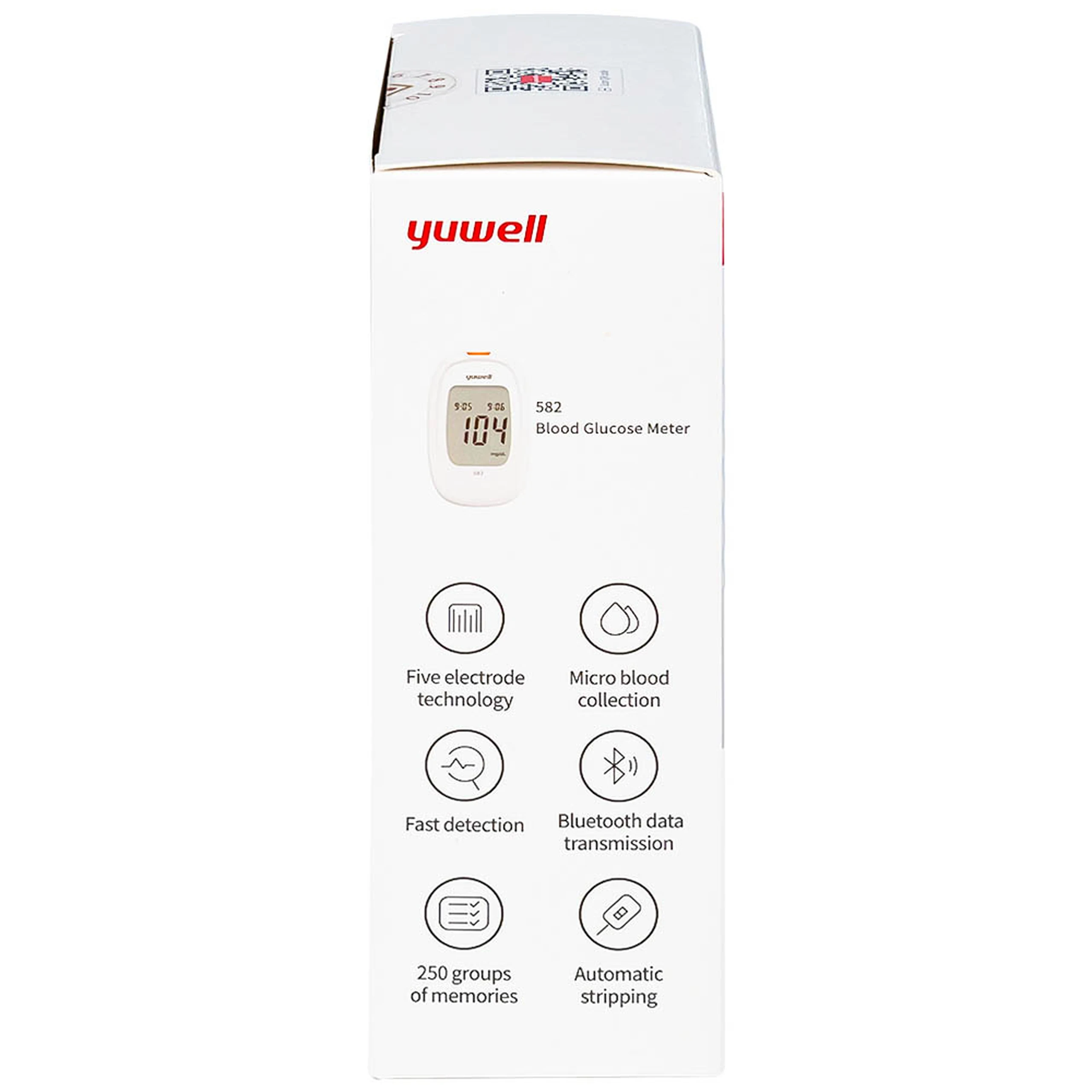 Máy đo đường huyết Yuwell 582 hỗ trợ theo dõi, kiểm soát lượng đường trong máu