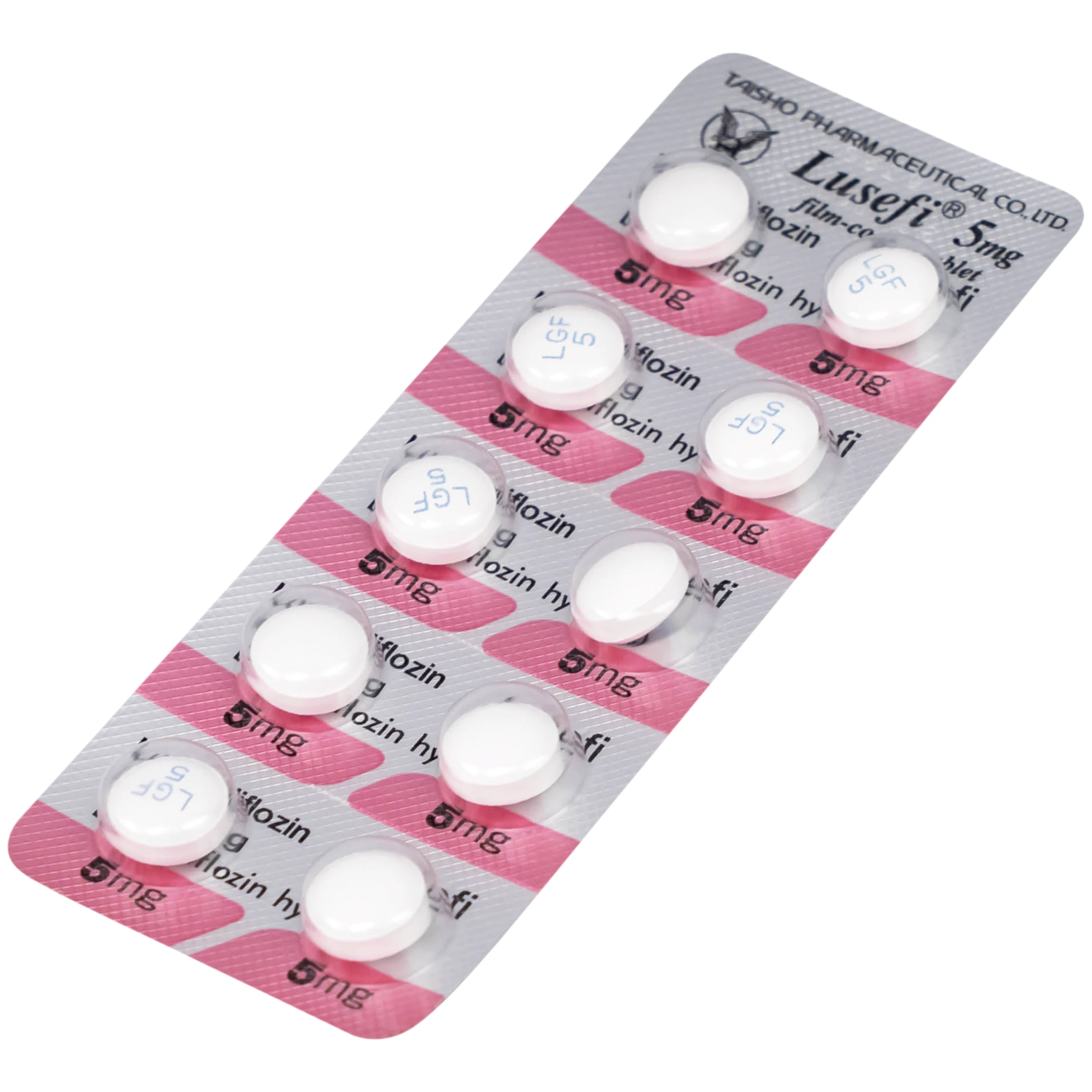 Thuốc Lusefi 5mg Taisho điều trị bệnh đái tháo đường tuýp 2, cải thiện việc kiểm soát đường huyết (10 vỉ x 10 viên)