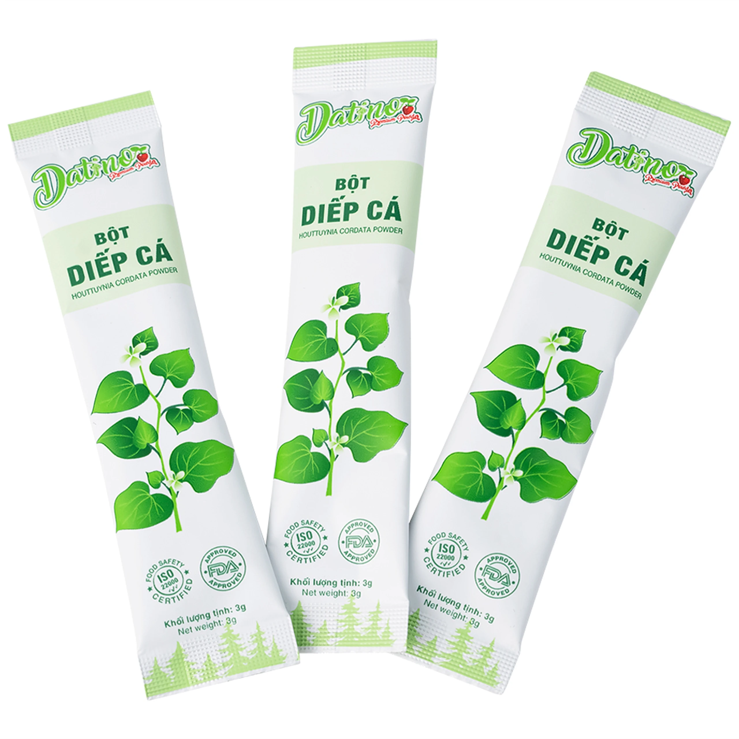 Bột Diếp Cá Nguyên Chất Datino (15 gói x 3g)