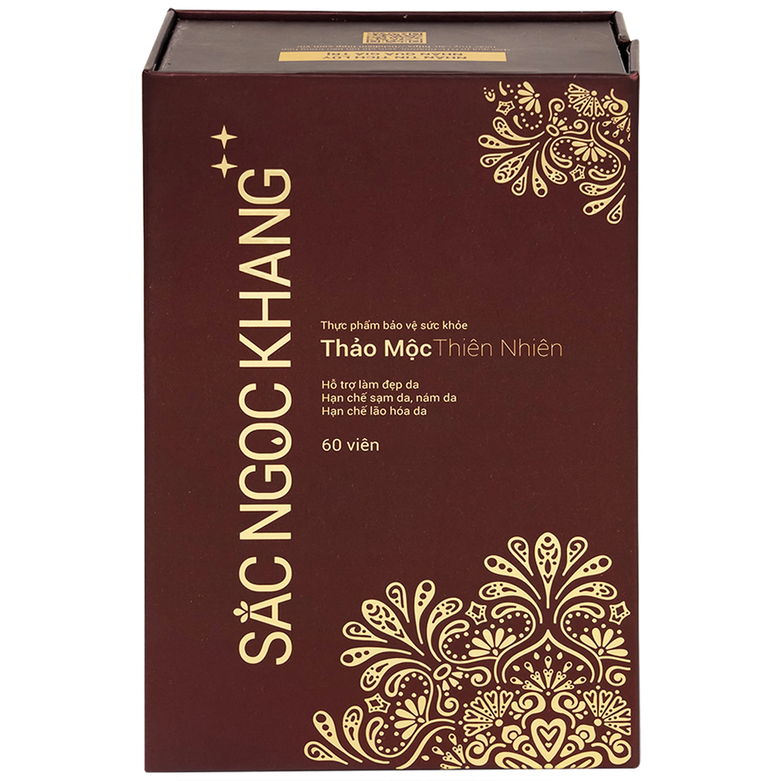 Viên uống hỗ trợ làm đẹp da, hạn chế sạm da, nám da, tăng cường nội tiết tố nữ Sắc Ngọc Khang++ (60 viên)