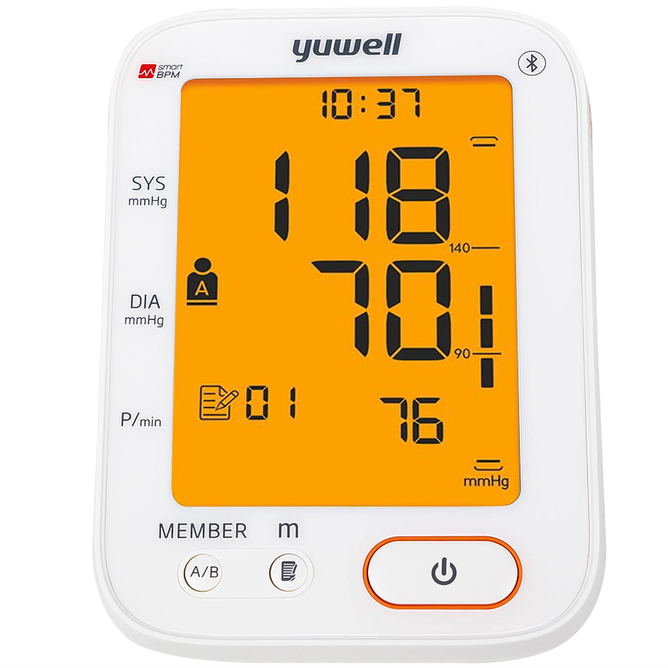 Máy đo huyết áp bắp tay Yuwell YE680B hỗ trợ đo huyết áp, cảnh báo đột quỵ