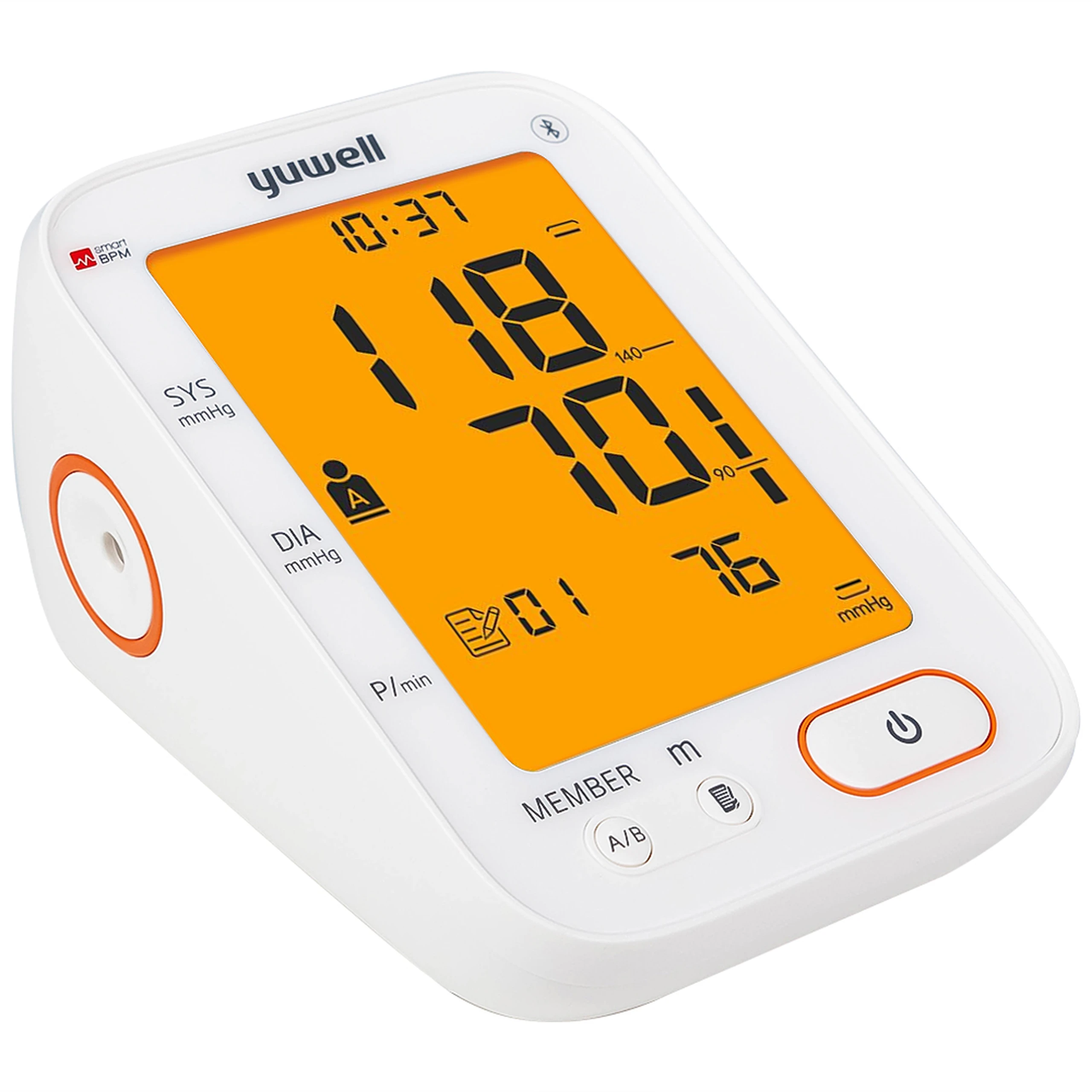 Máy đo huyết áp bắp tay Yuwell YE680B hỗ trợ đo huyết áp, cảnh báo đột quỵ