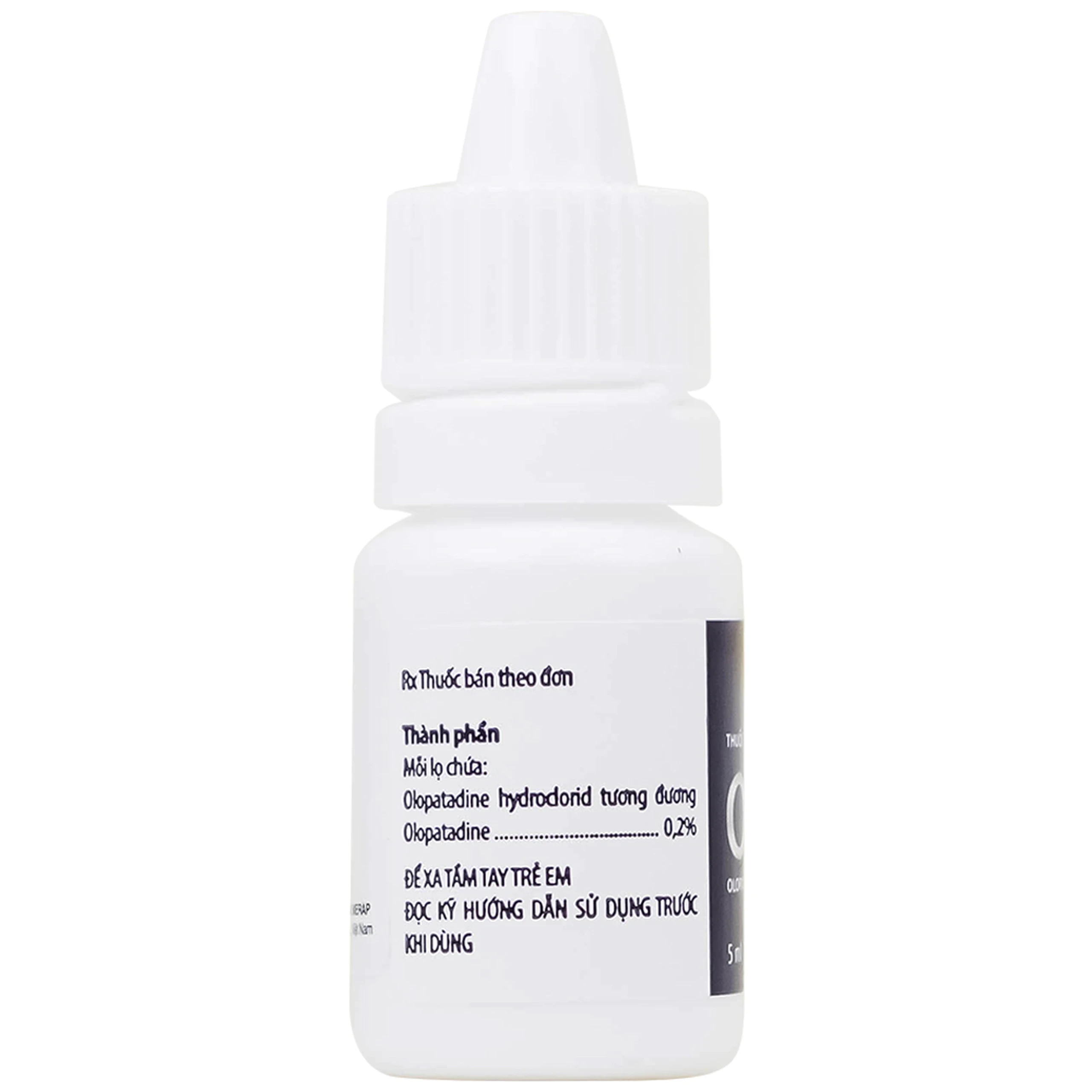 Thuốc nhỏ mắt Olevid Olopatadine 5ml Merap điều trị triệu chứng ngứa mắt của bệnh viêm kết mạc dị ứng