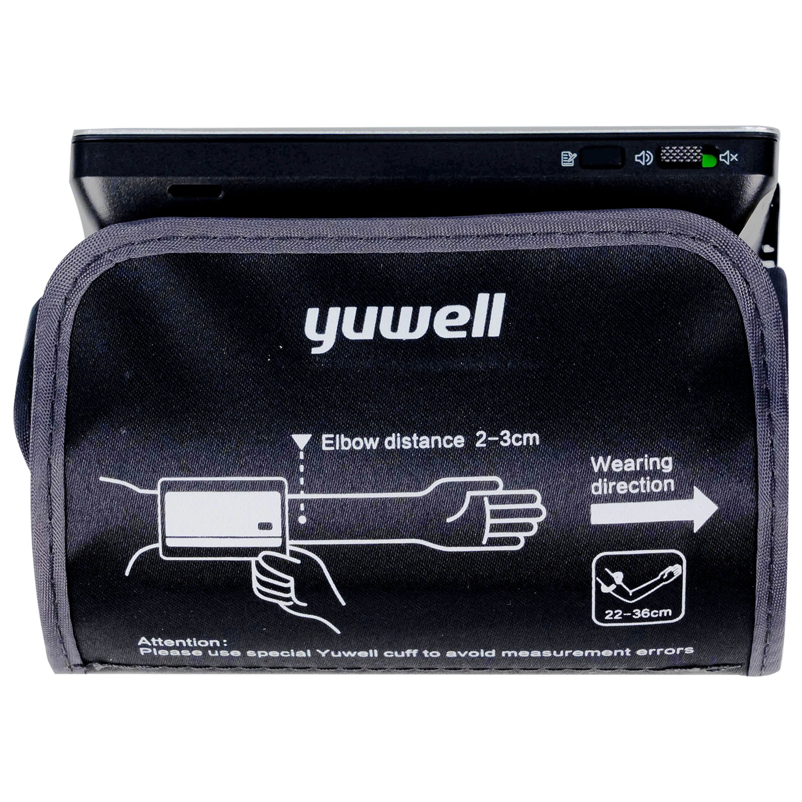 Máy đo huyết áp bắp tay cao cấp không dây Yuwell YE630CR hỗ trợ đo huyết áp, nhịp tim