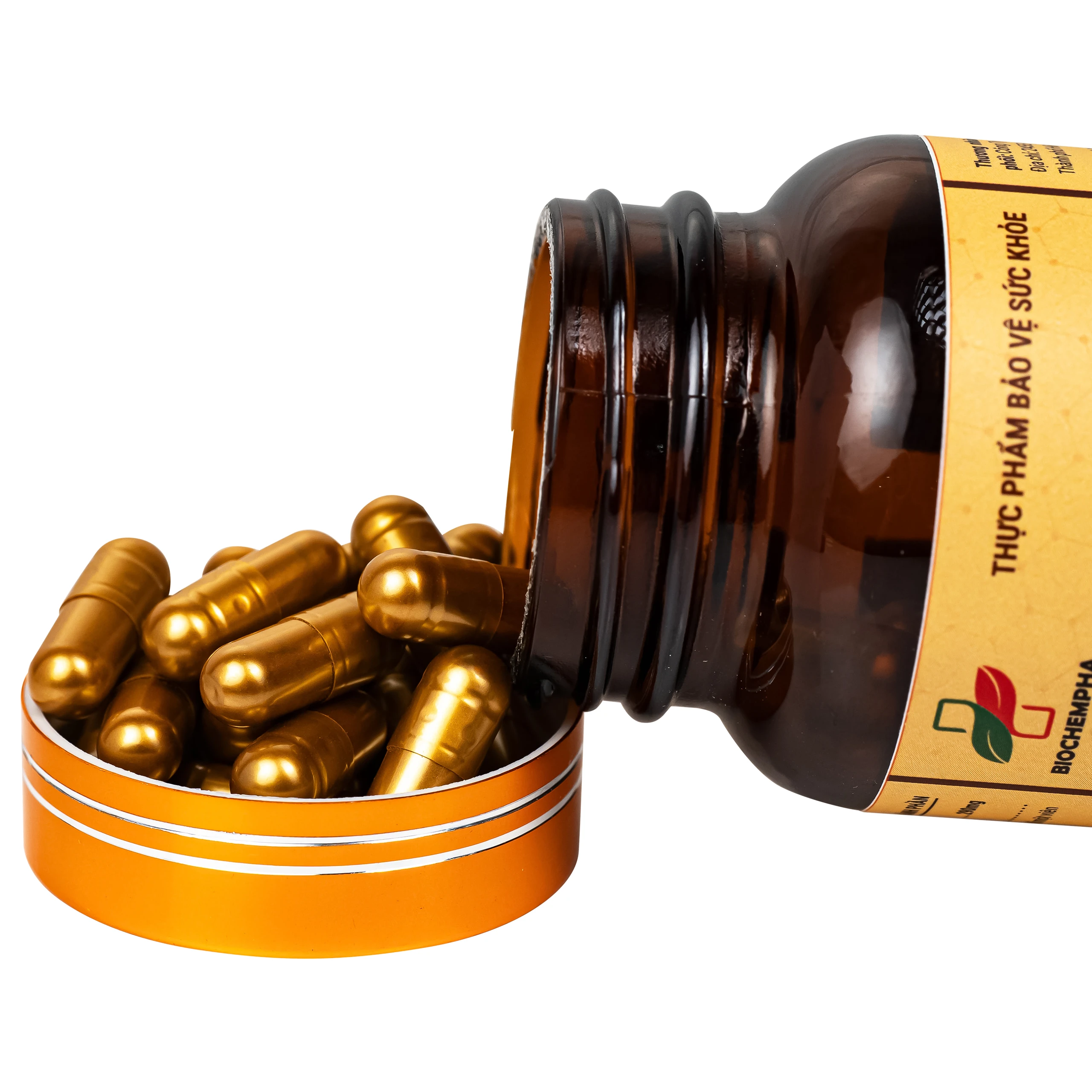 Viên uống hỗ trợ chống oxy hóa, hạn chế gốc tự do, tăng cường sức khỏe Nano Fucoidan Biochempha 30v