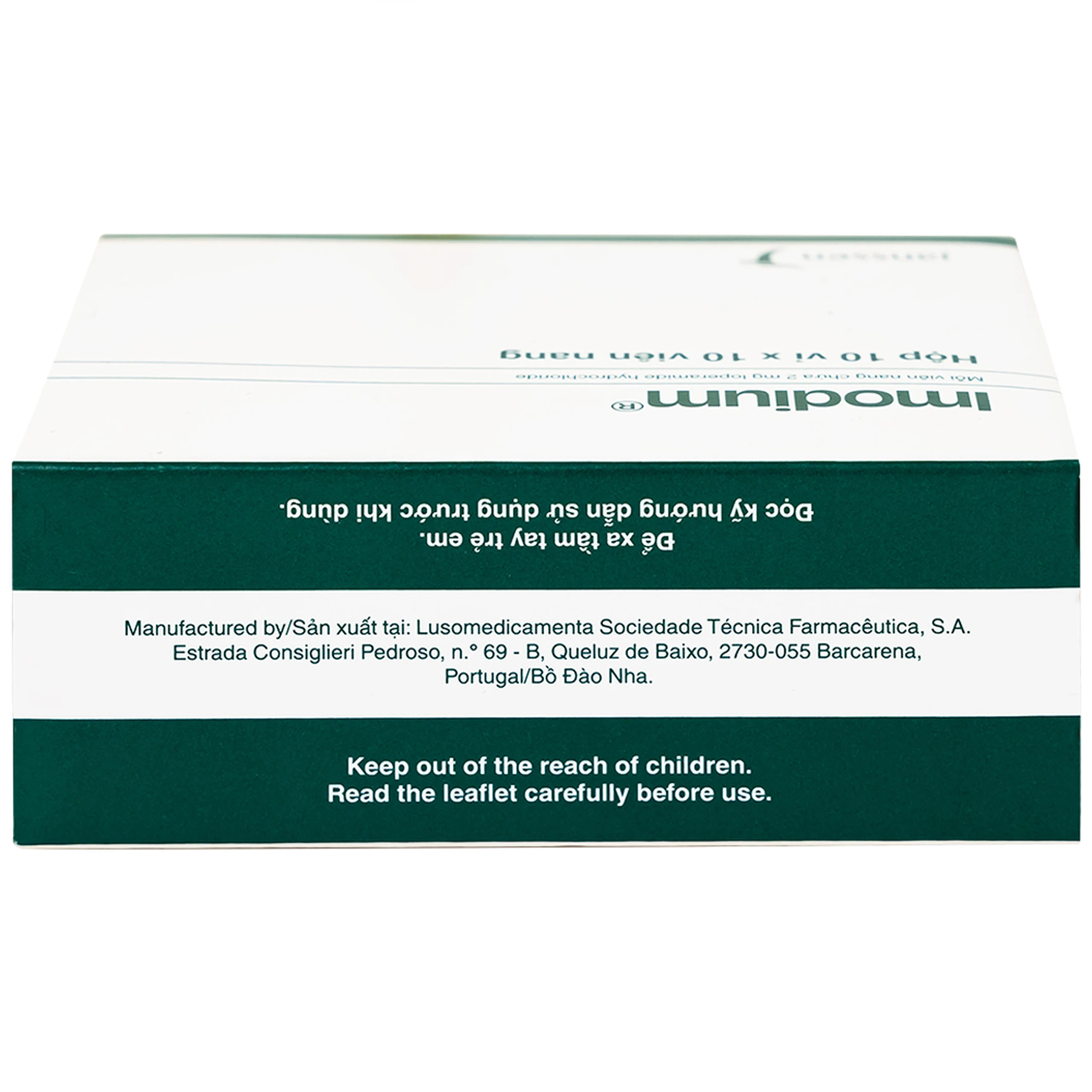 Thuốc Imodium 2mg Janssen điều trị tiêu chảy cấp tính (10 vỉ x 10 viên)