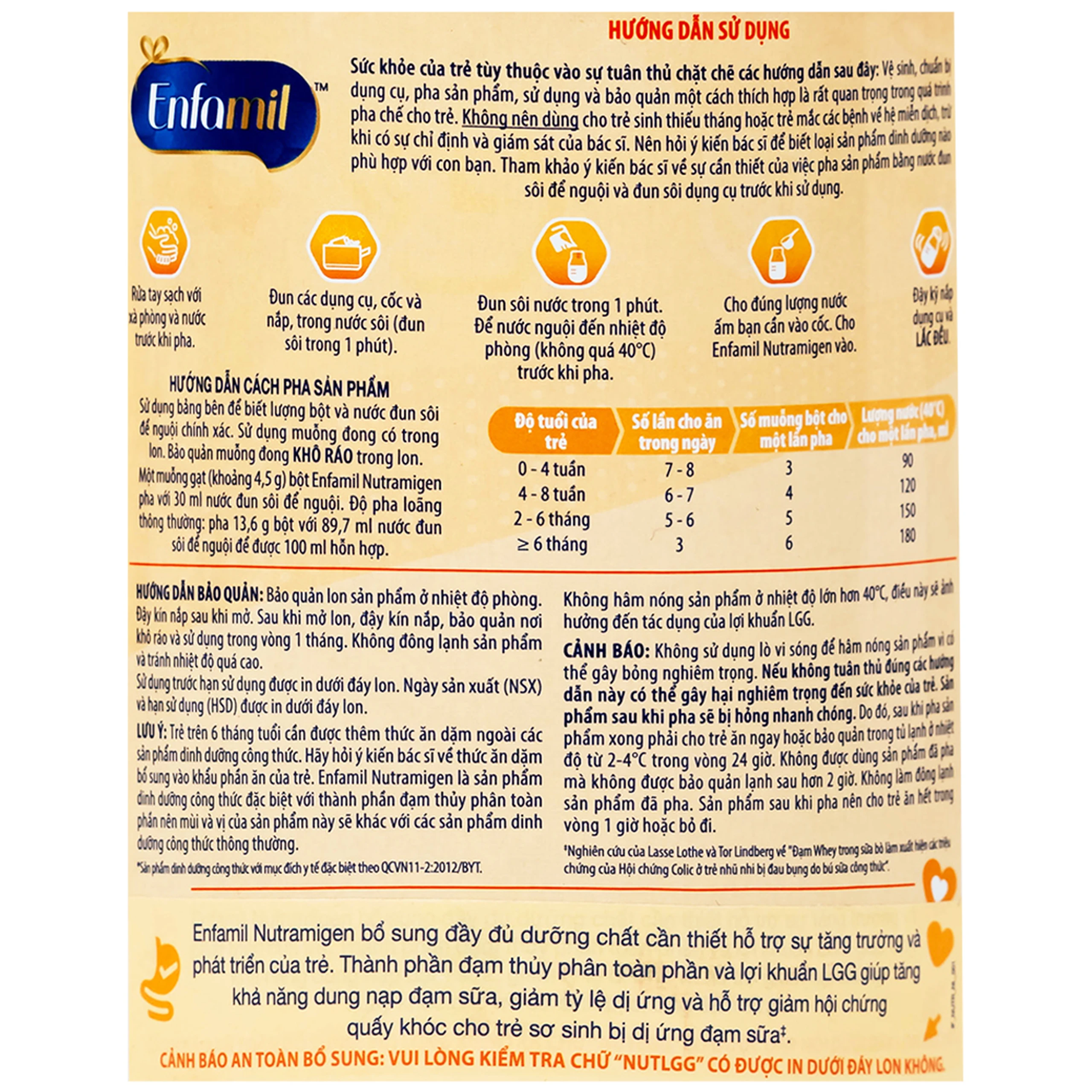 Sữa Nutramigen A+ LGG Mead Johnson bổ sung dinh dưỡng cho trẻ dị ứng với đạm sữa (400g) 2