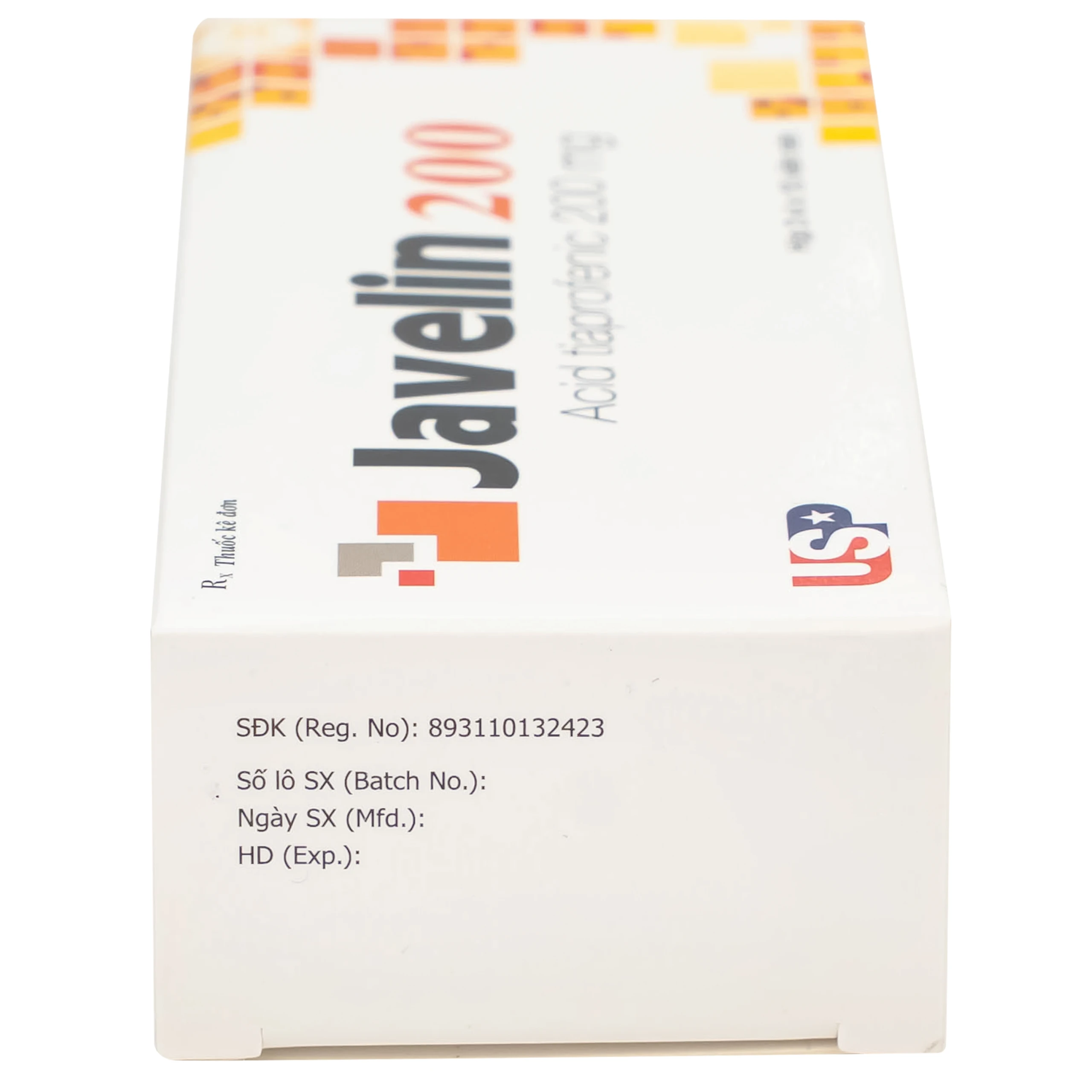 Thuốc Javelin 200mg USP điều trị các bệnh viêm khớp và đau cột sống (3 vỉ x 10 viên)