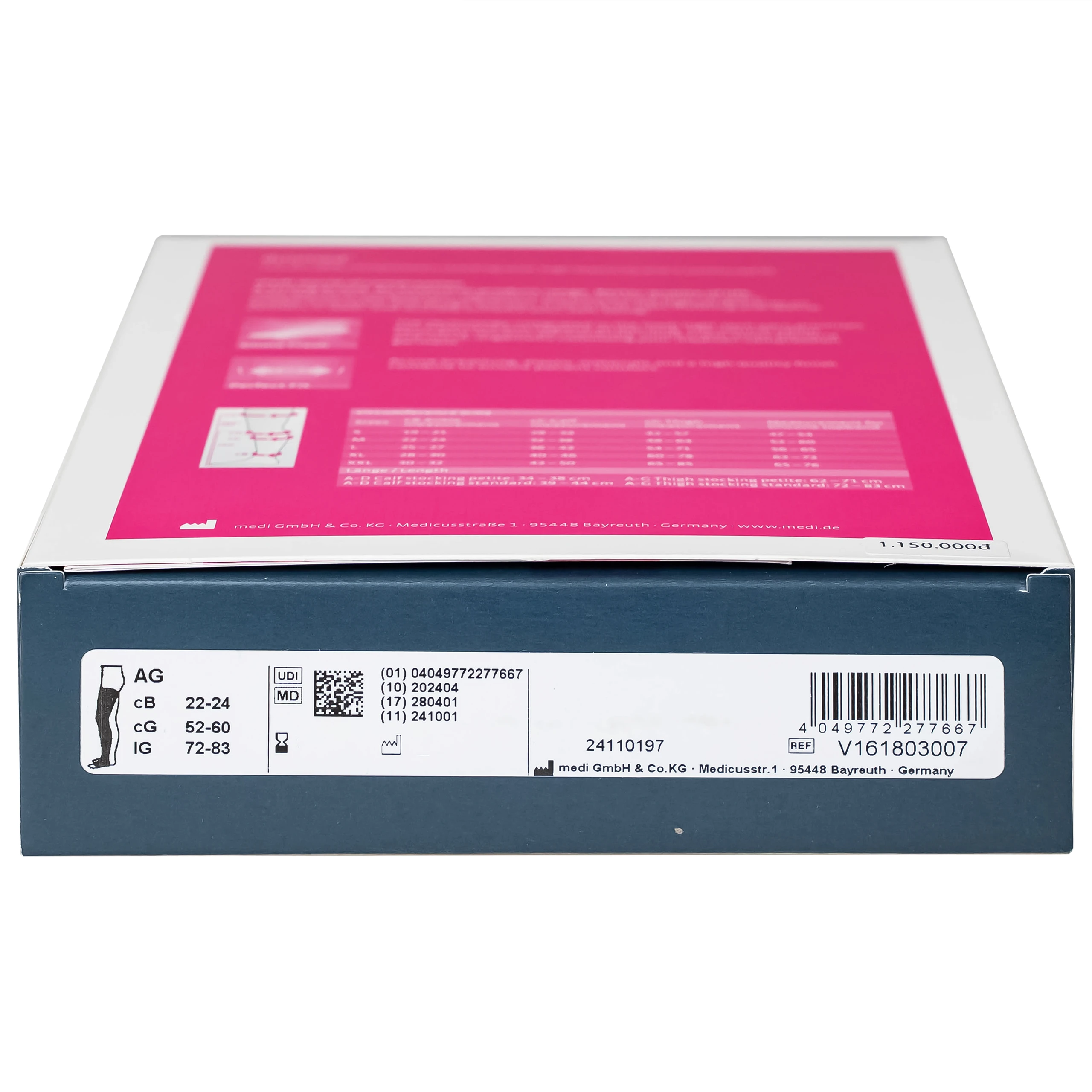 Vớ đùi giãn tĩnh mạch Duomed size M