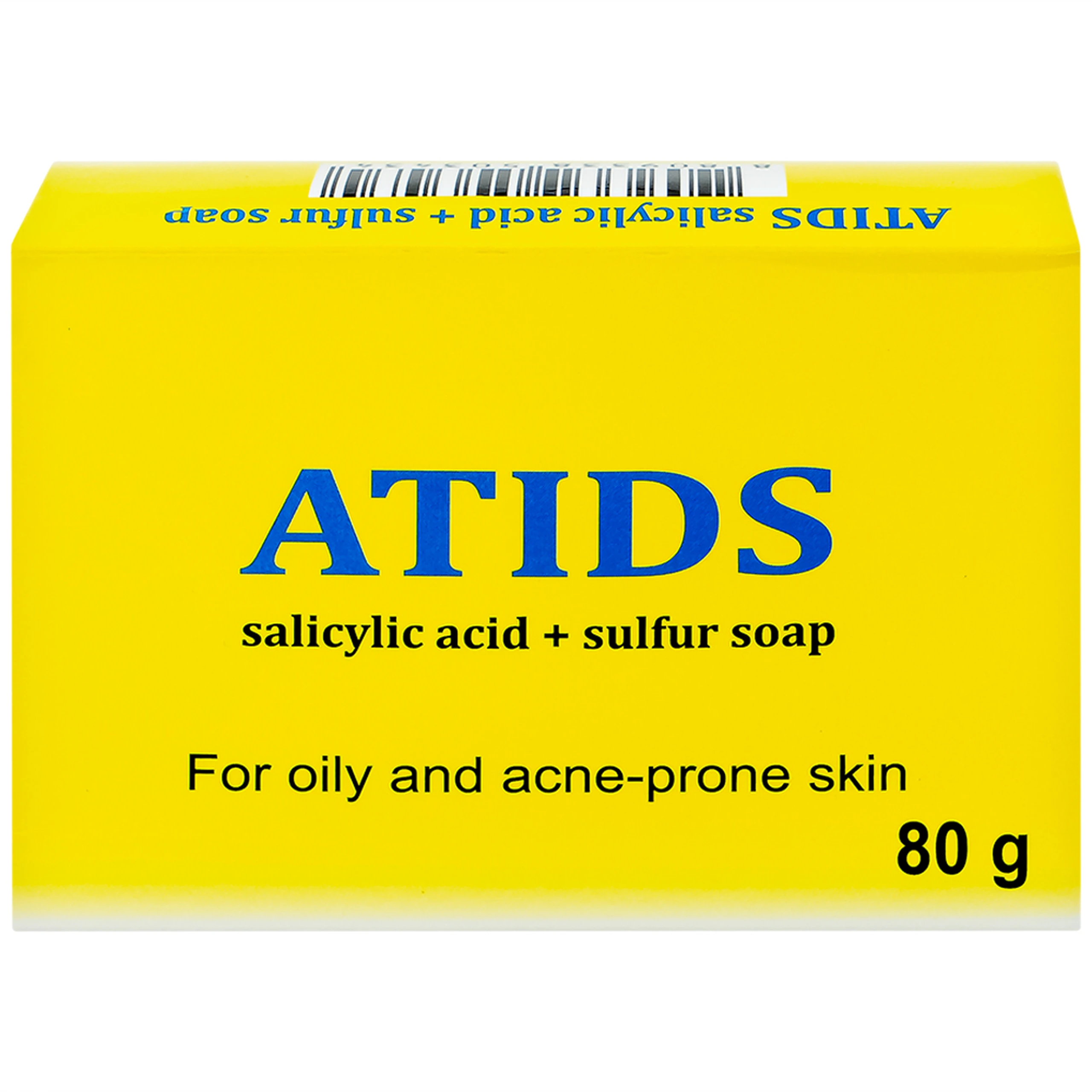 Xà phòng giảm mụn lưng Atids Salicylic Acid 2% + sulfur 80g